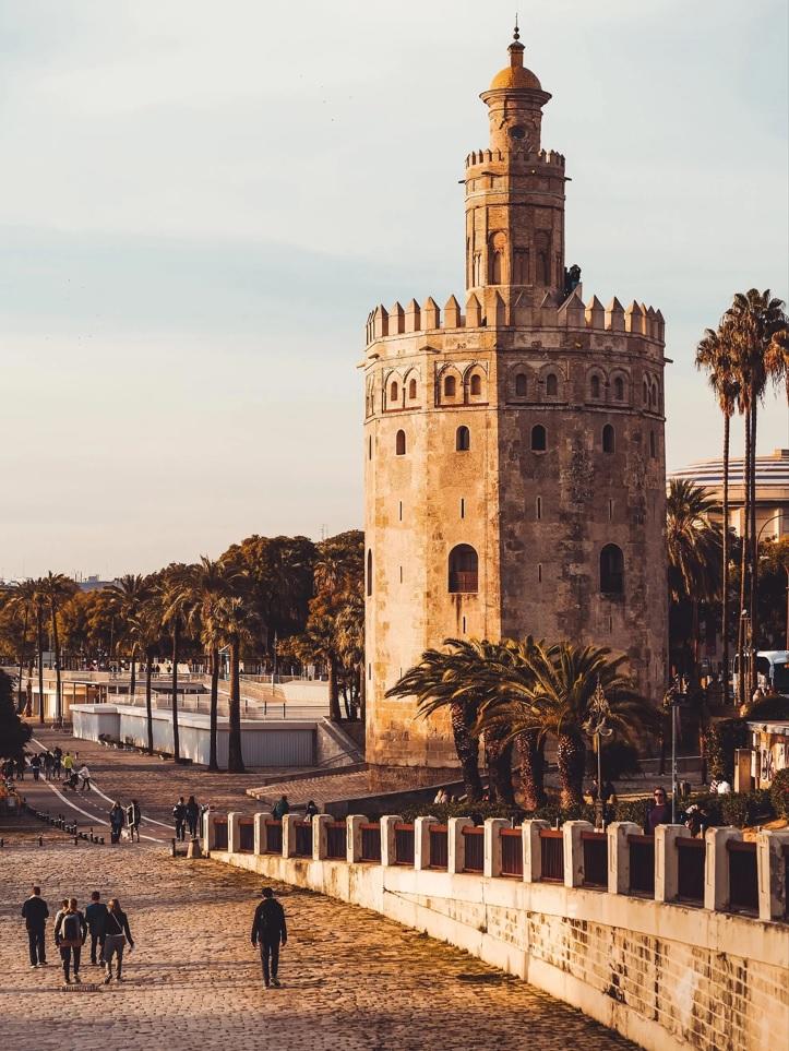 Torre del Oro en Sevilla.