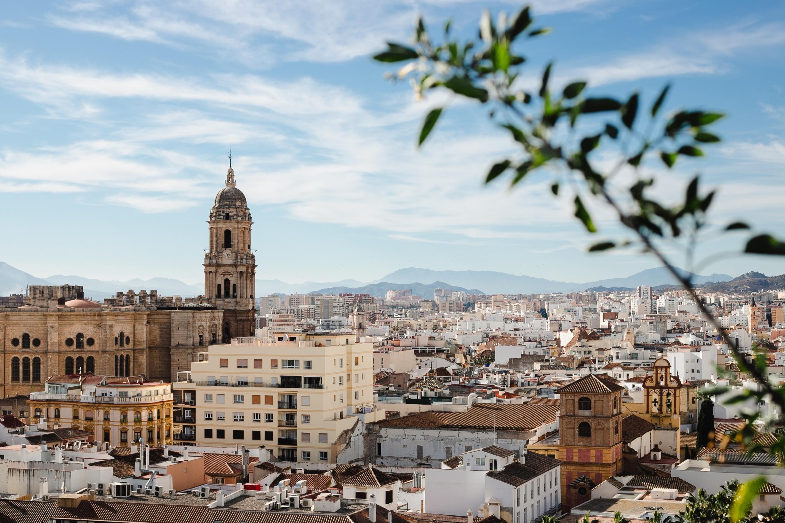 vista panoramica de malaga