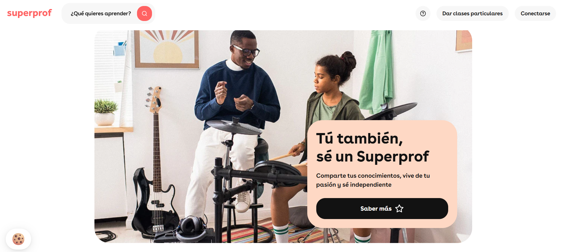Página web de Superprof