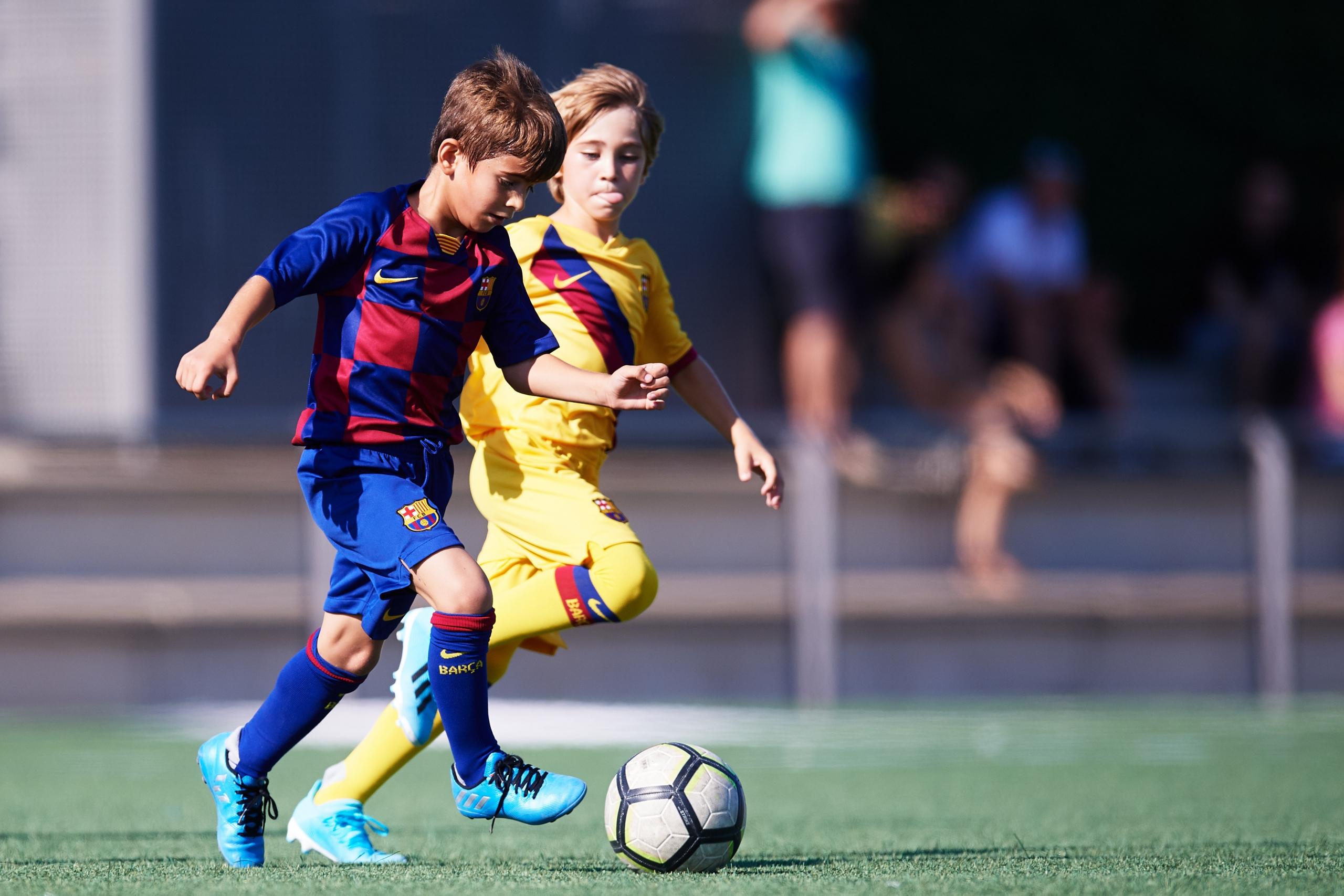 escuela de fútbol del Barça