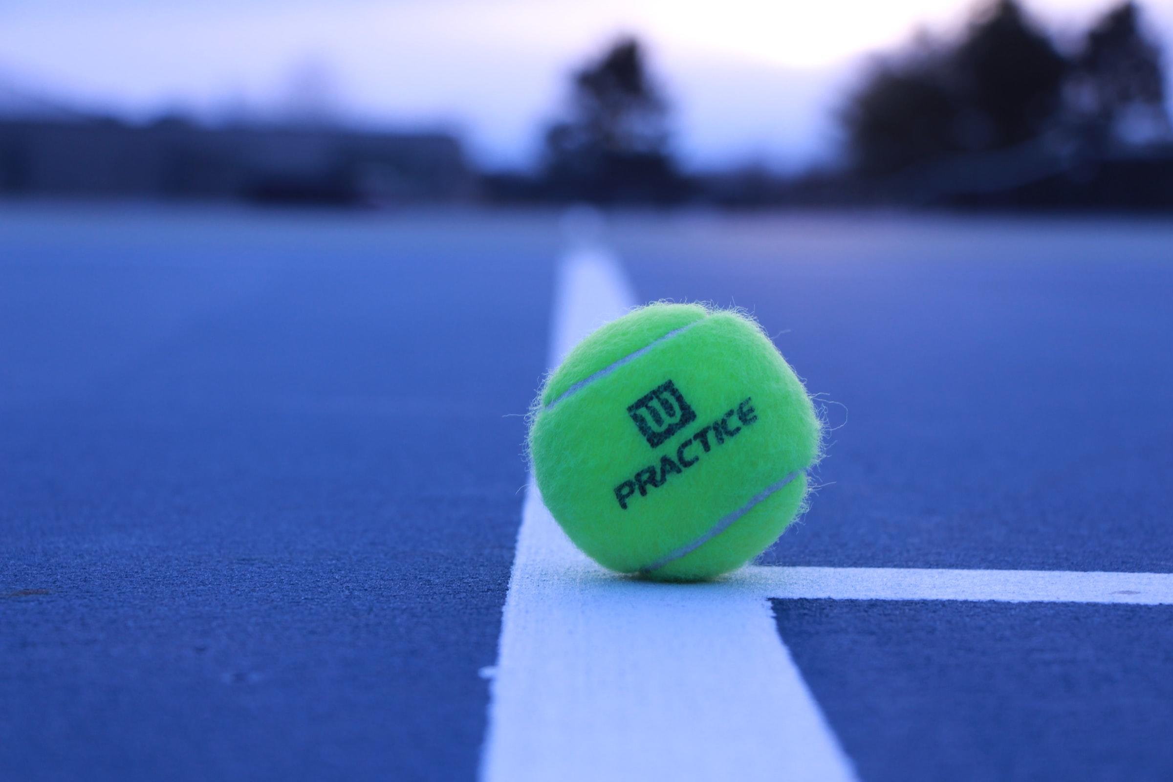 pista y pelota de padel