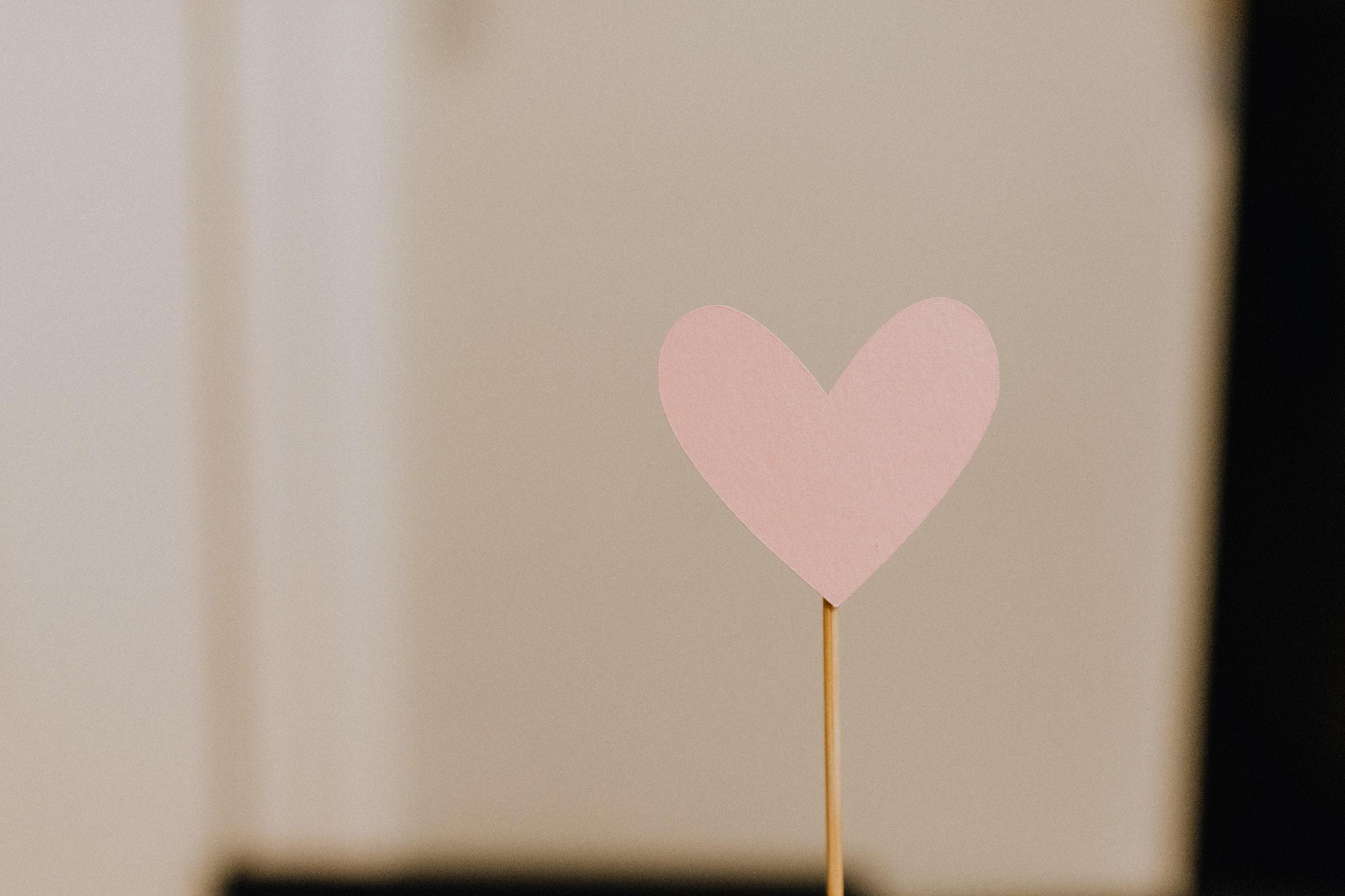 corazon para receta san valentin