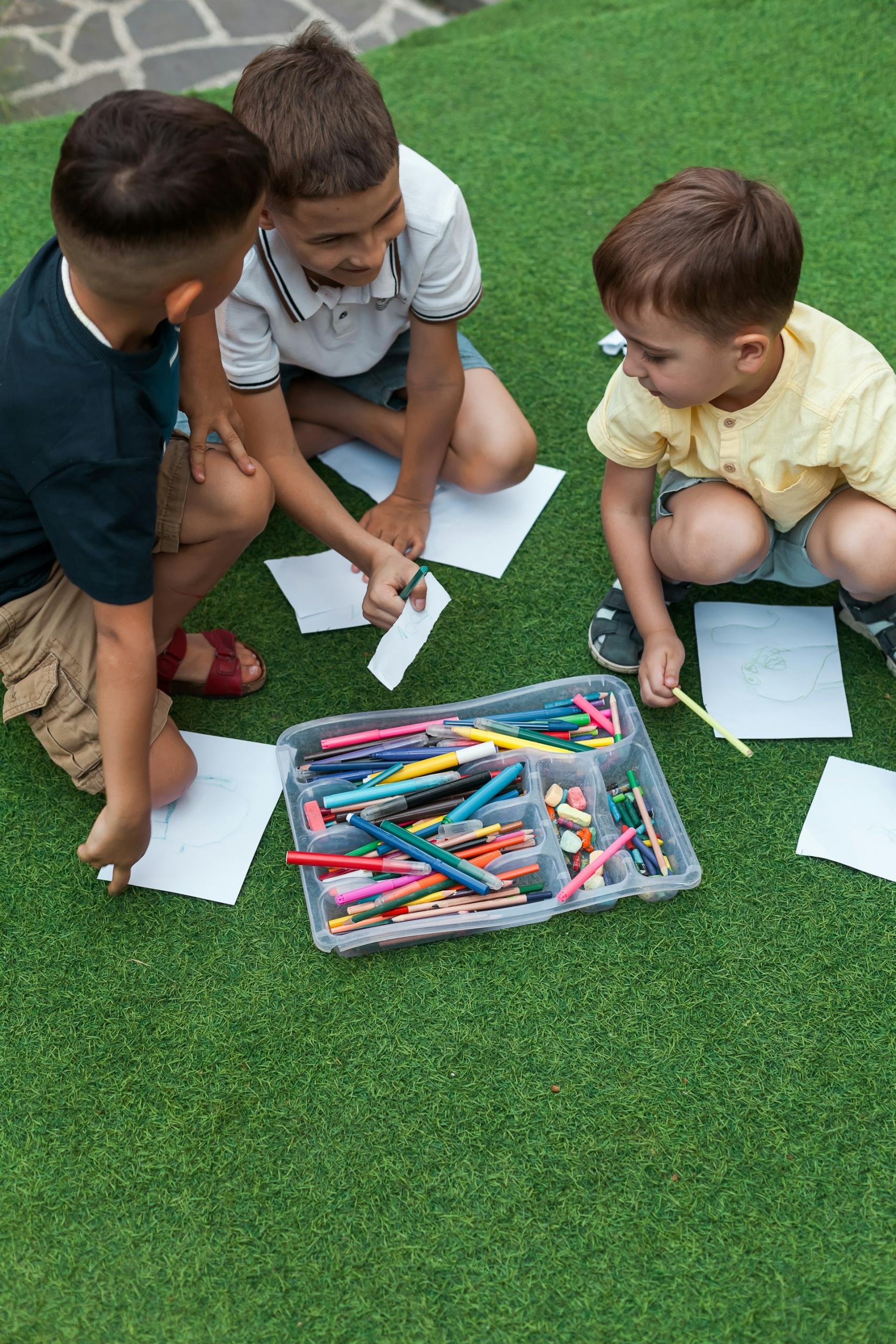 Niños jugando