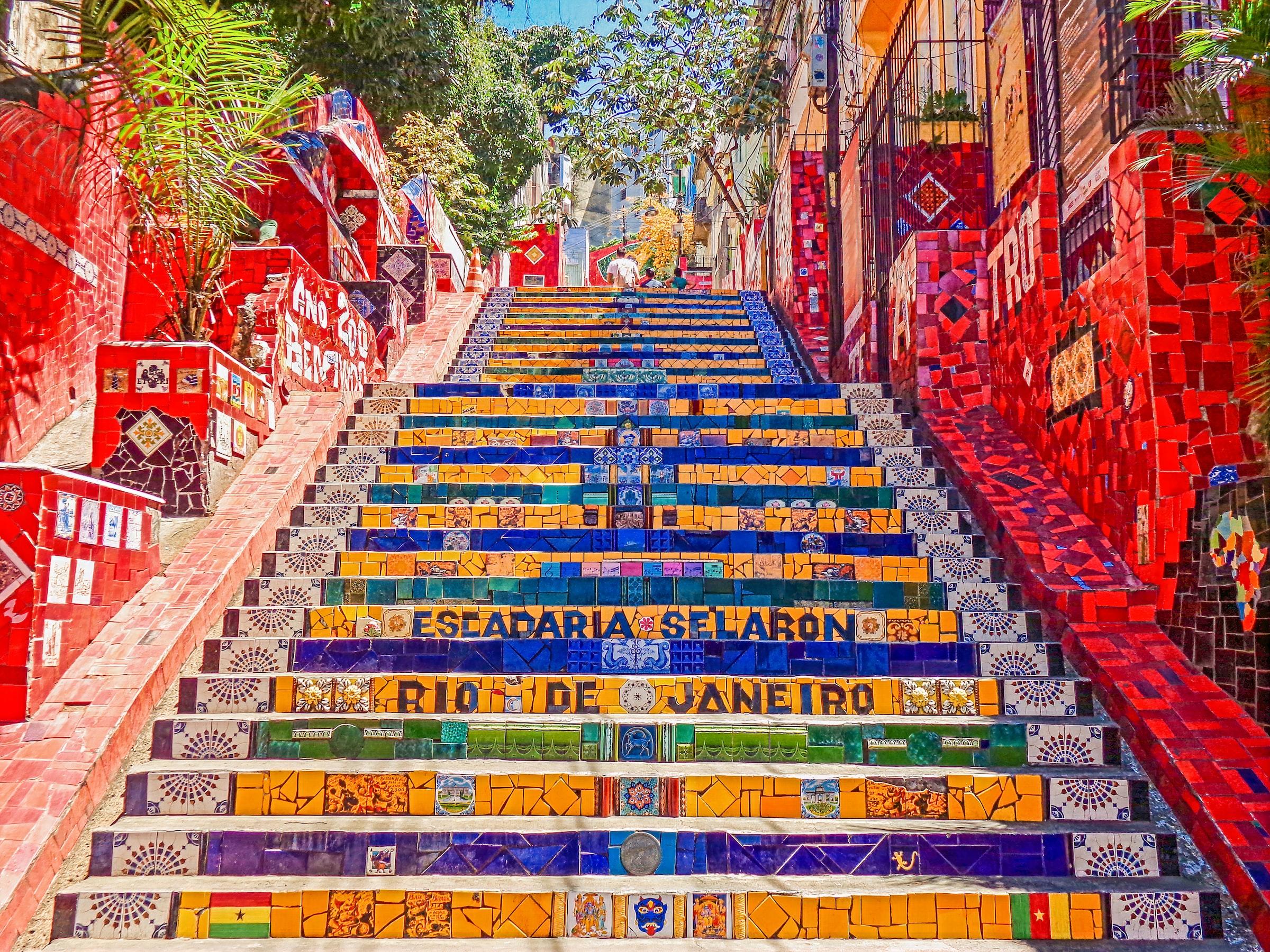 escaleras rio de janeiro