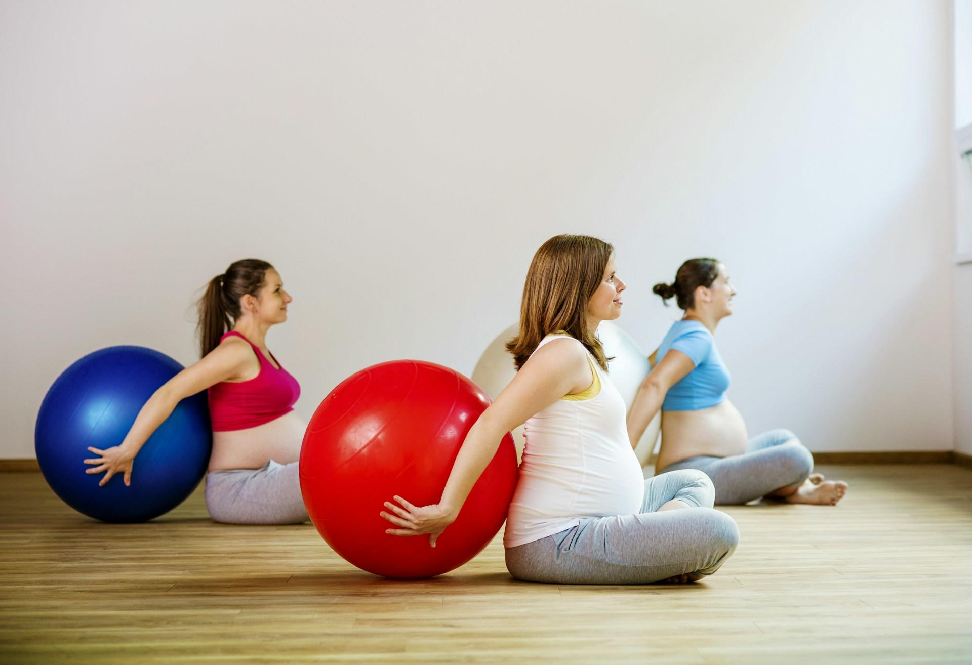 Pilates para embarazadas.