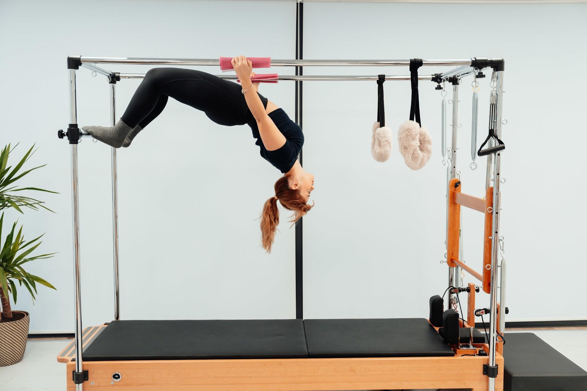 Pilates en máquina reformer