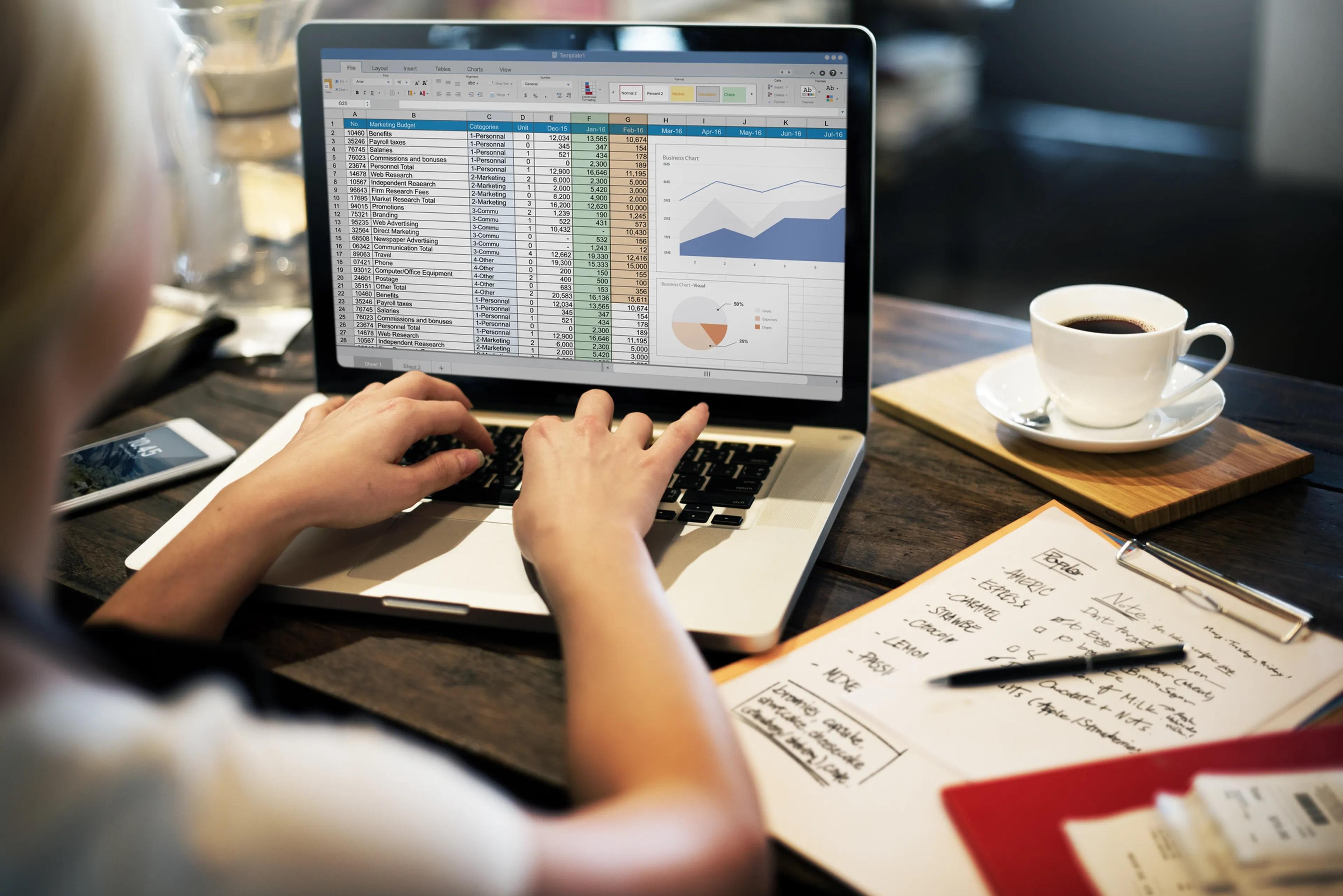 Porcentajes, calendarios, formularios... Todo sobre Excel