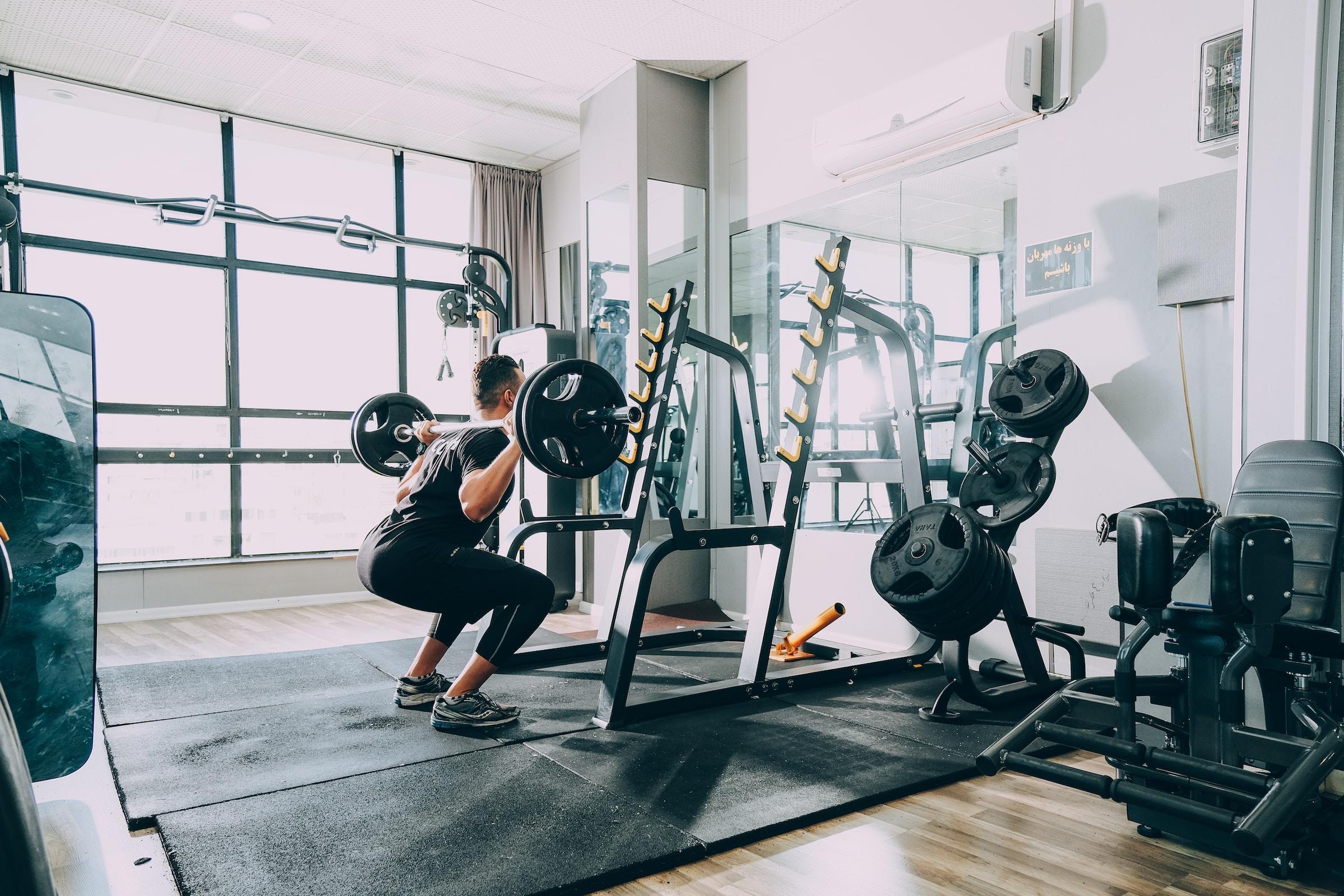 entrenamiento en el gimnasio