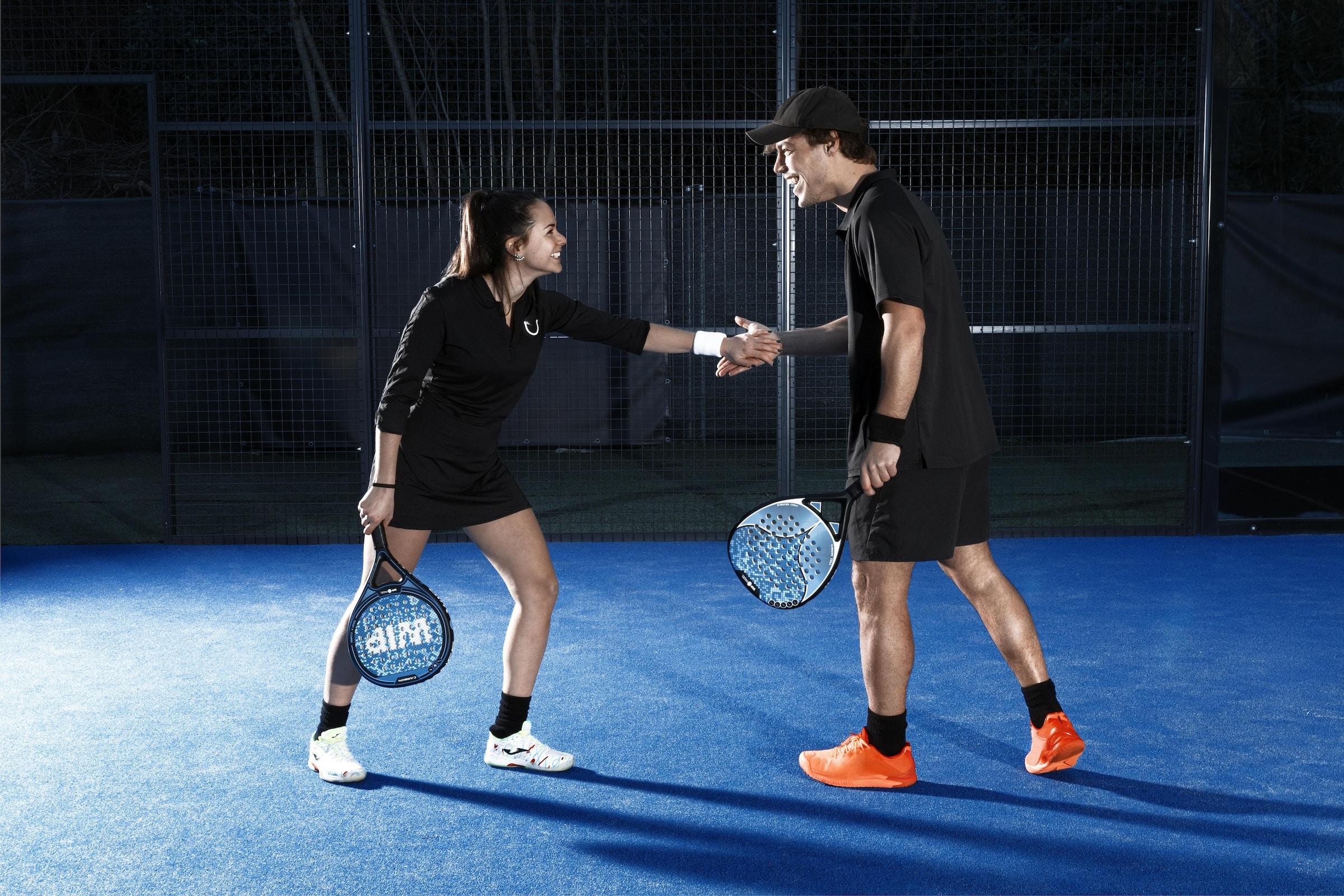 pareja de padel 