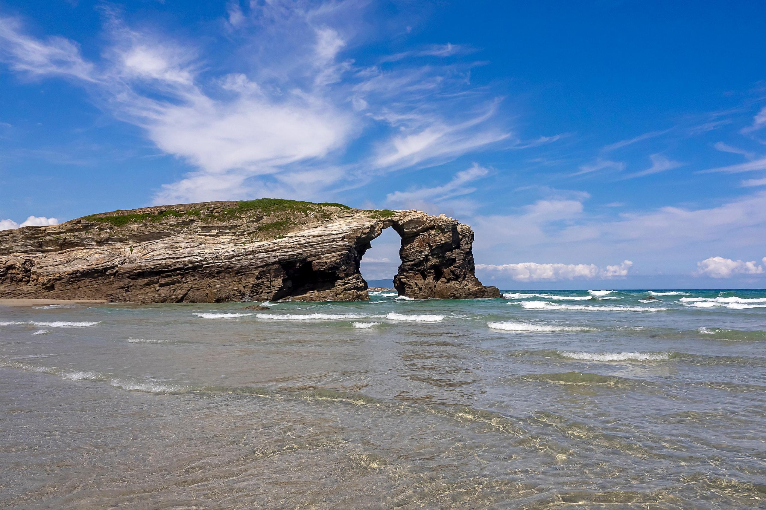 playa de las catedrales galicia