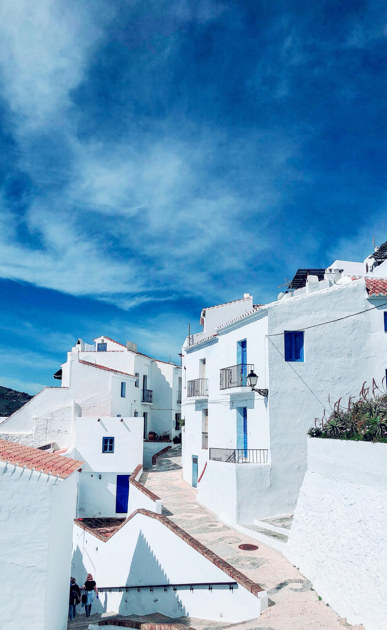 pueblo de la costa española