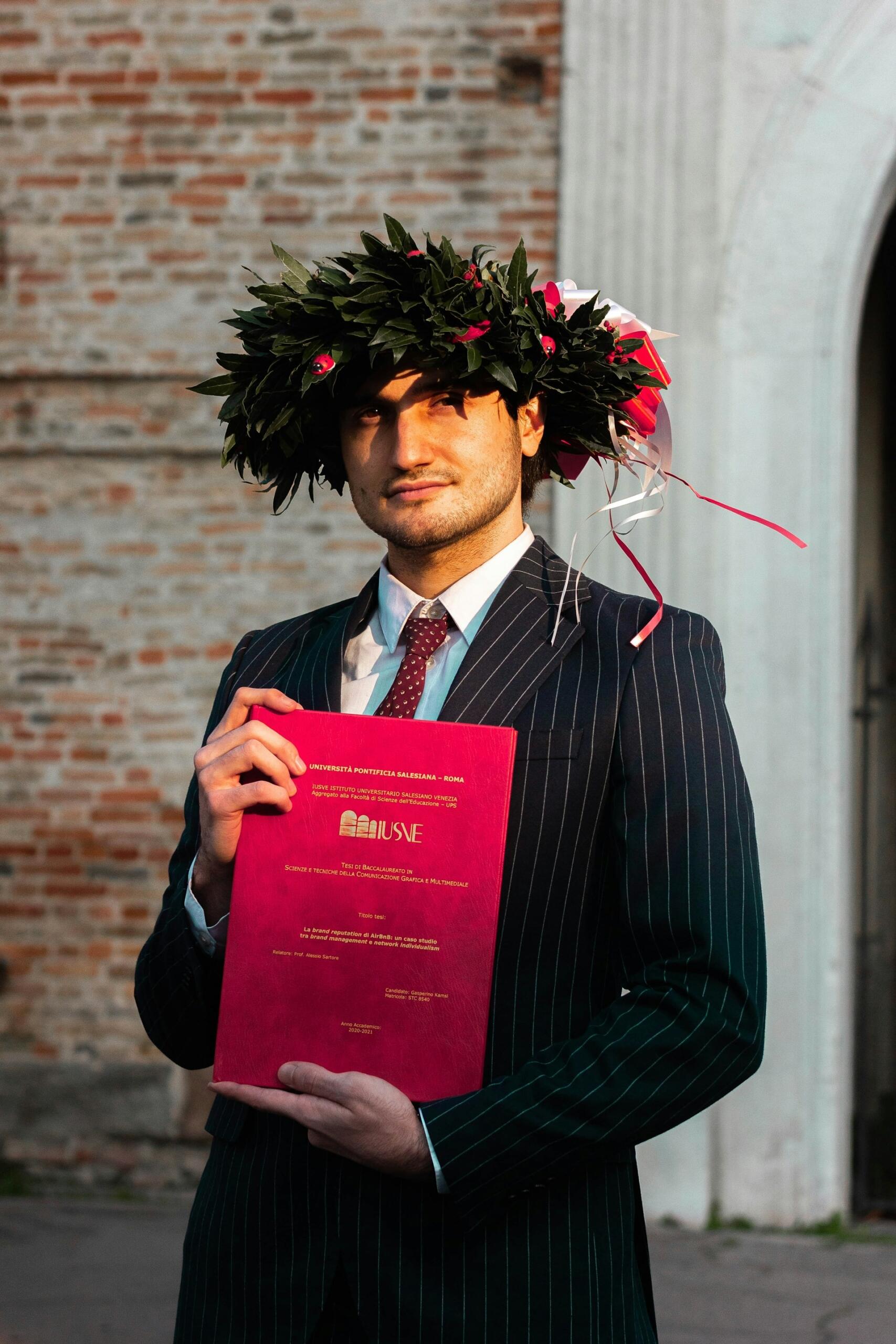 Graduación universitaria en Italia