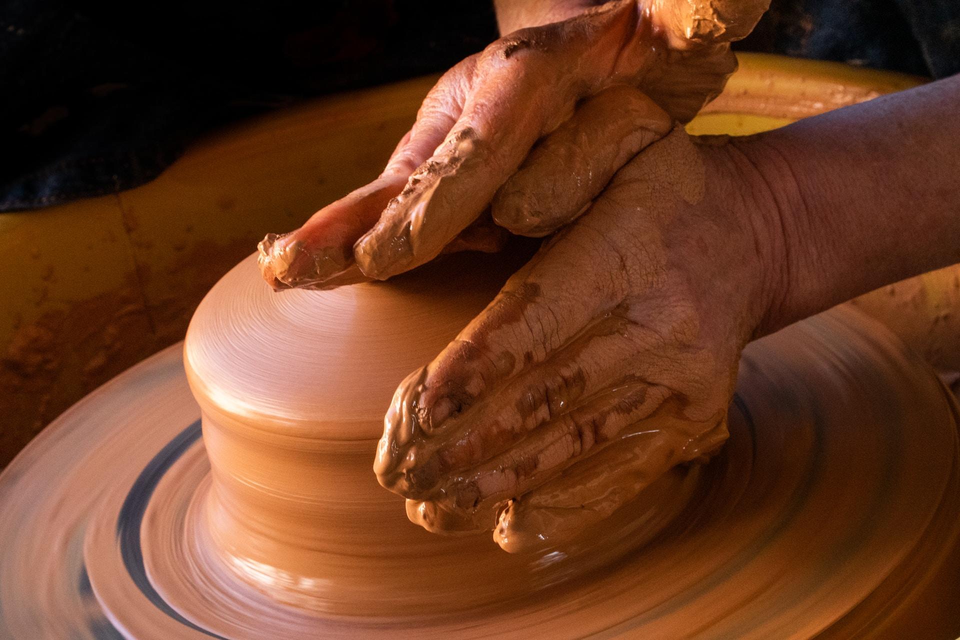 como hacer plato de ceramica