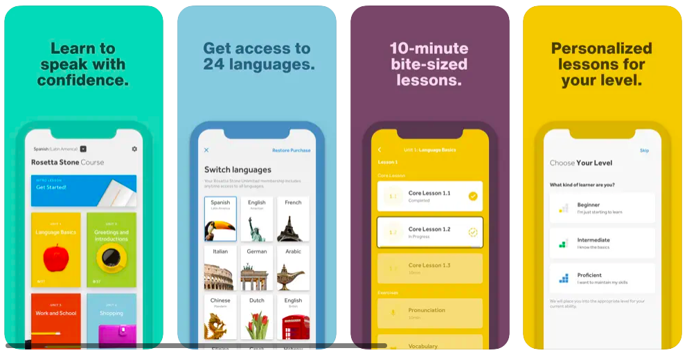 app rosetta stone