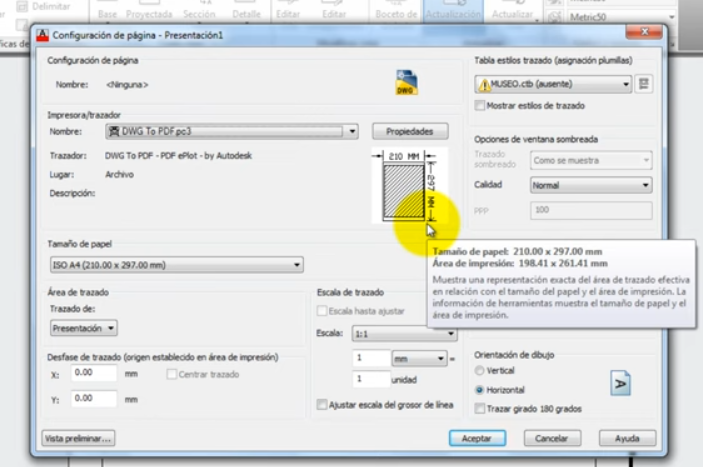 Configurar escalas