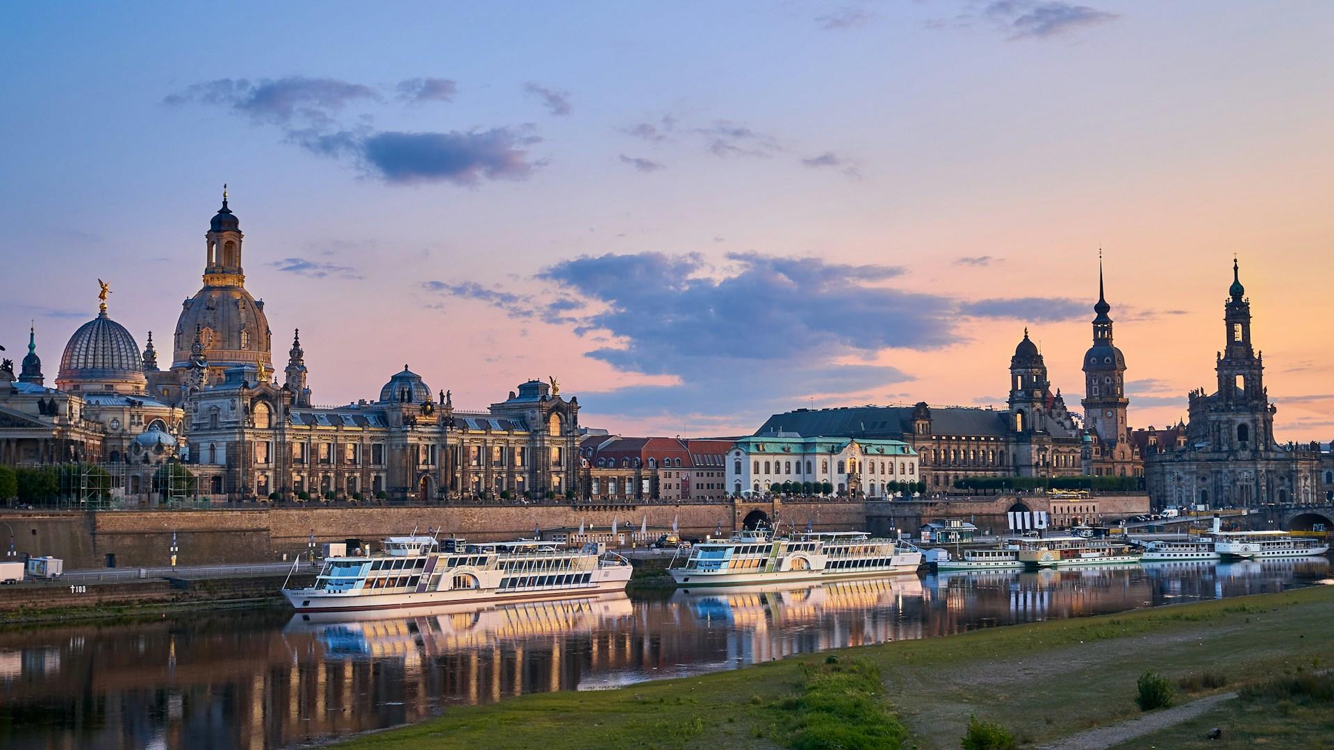 Panorámica de la ciudad de Dresden