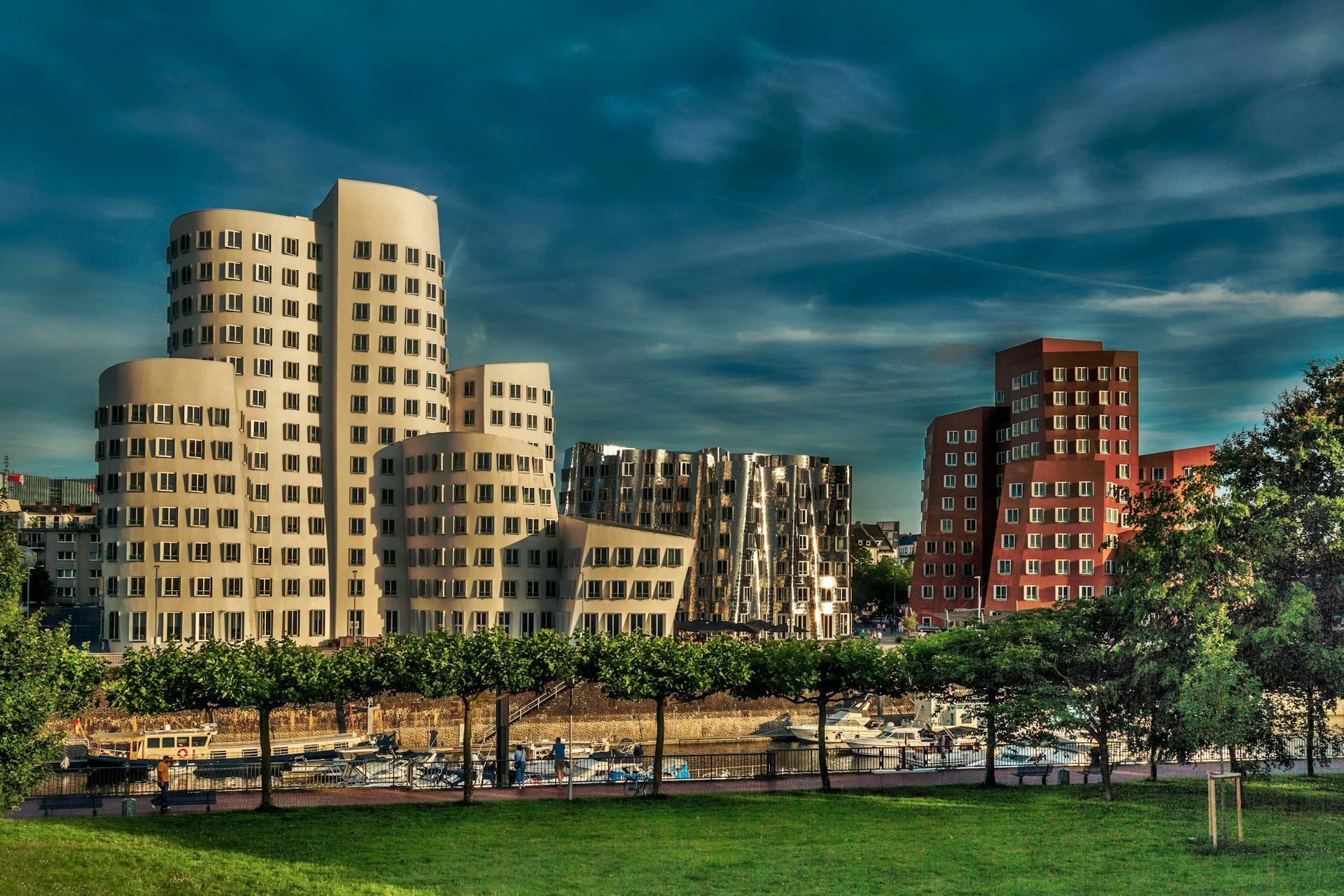 arquitectura moderna en dusseldorf