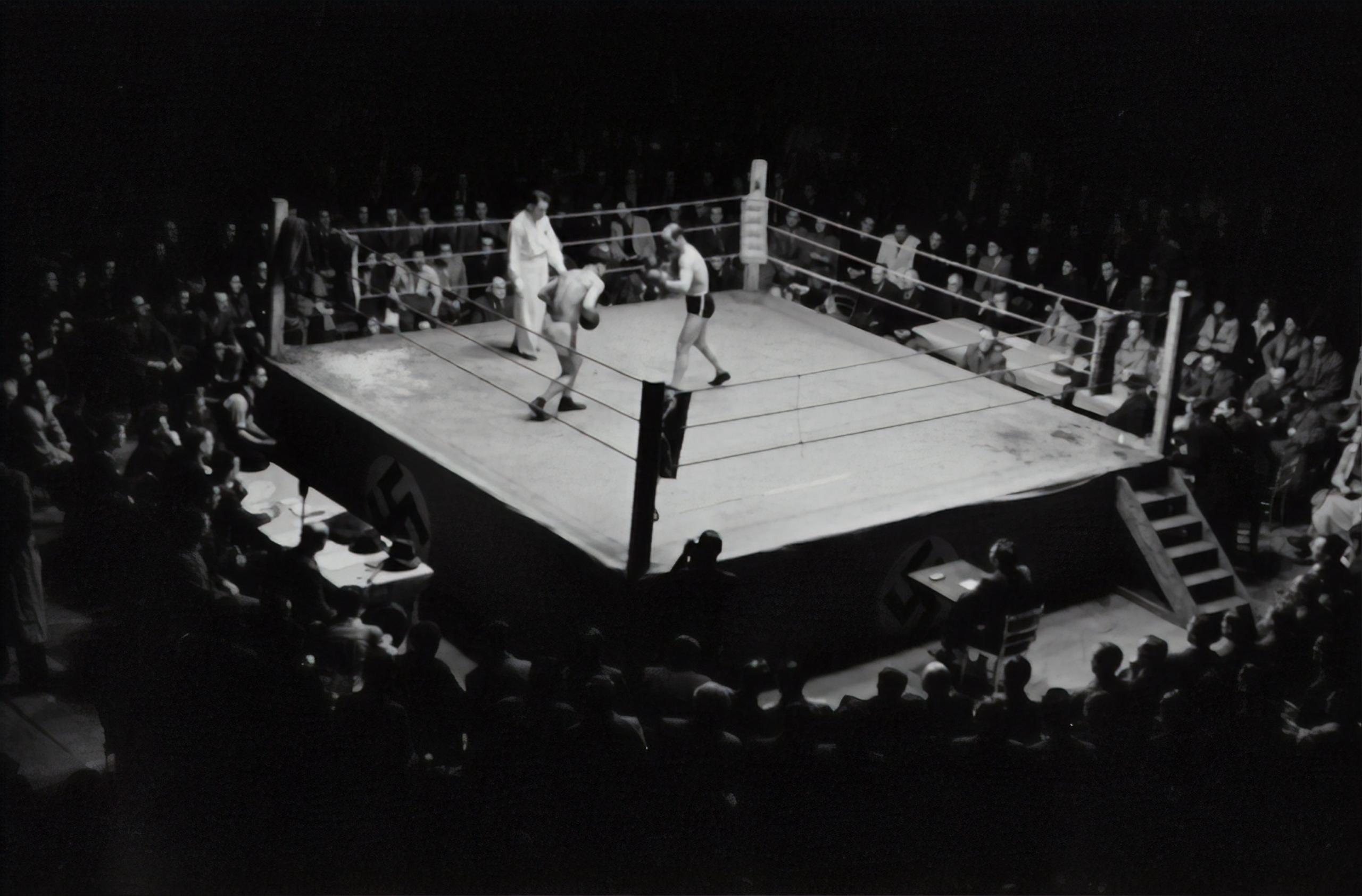 combate de boxeo 