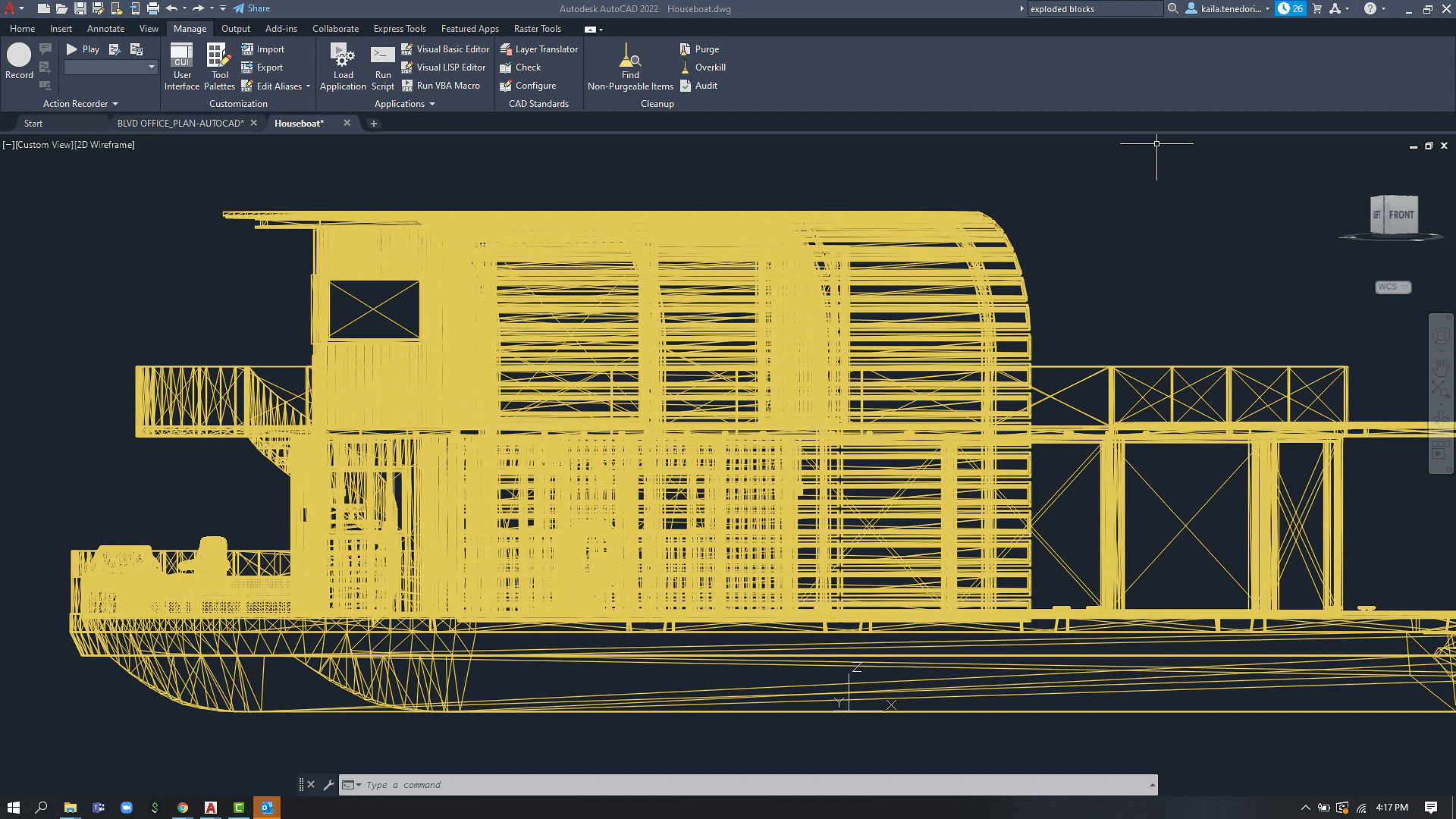 diseño autocad