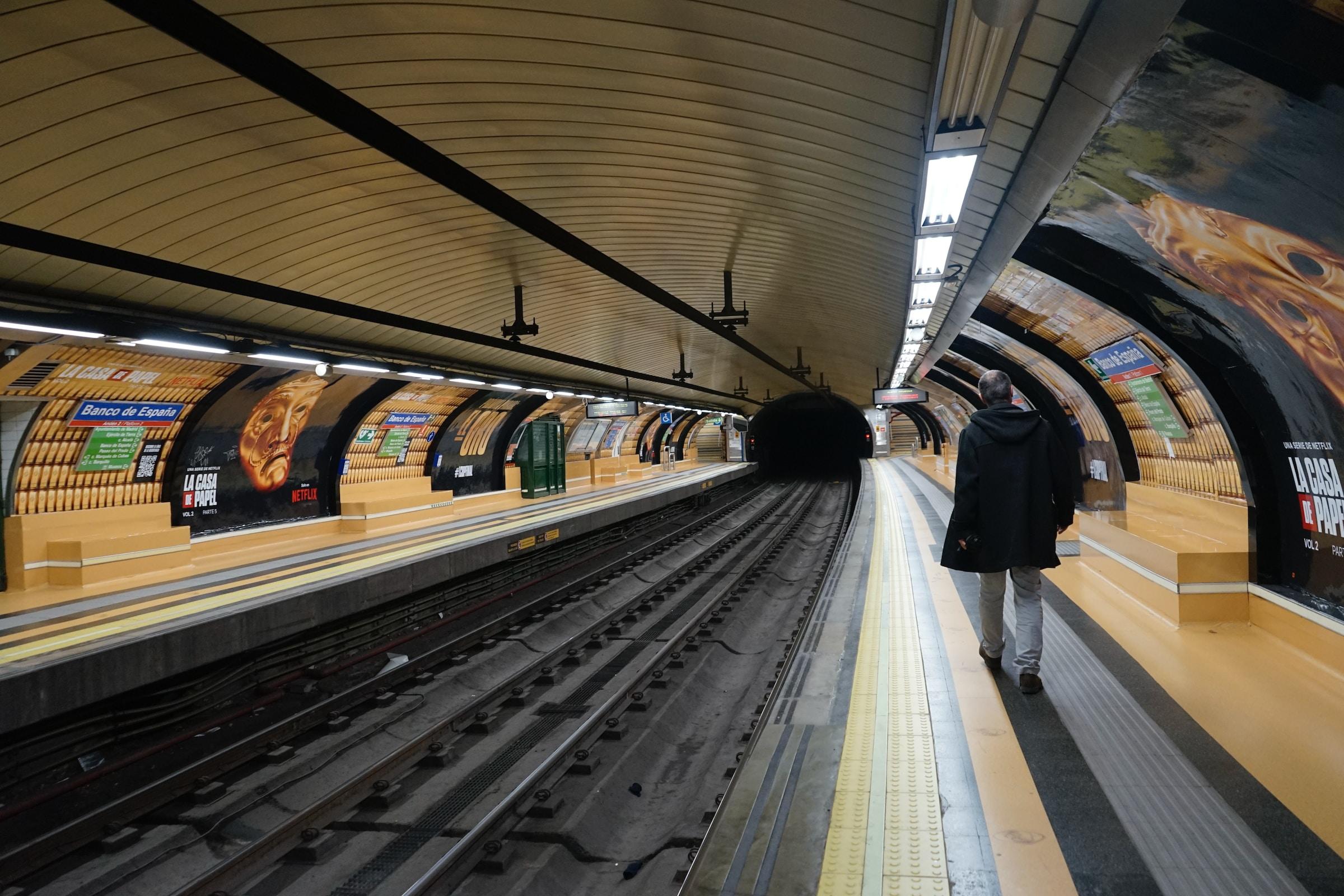 metro de madrid por dentro