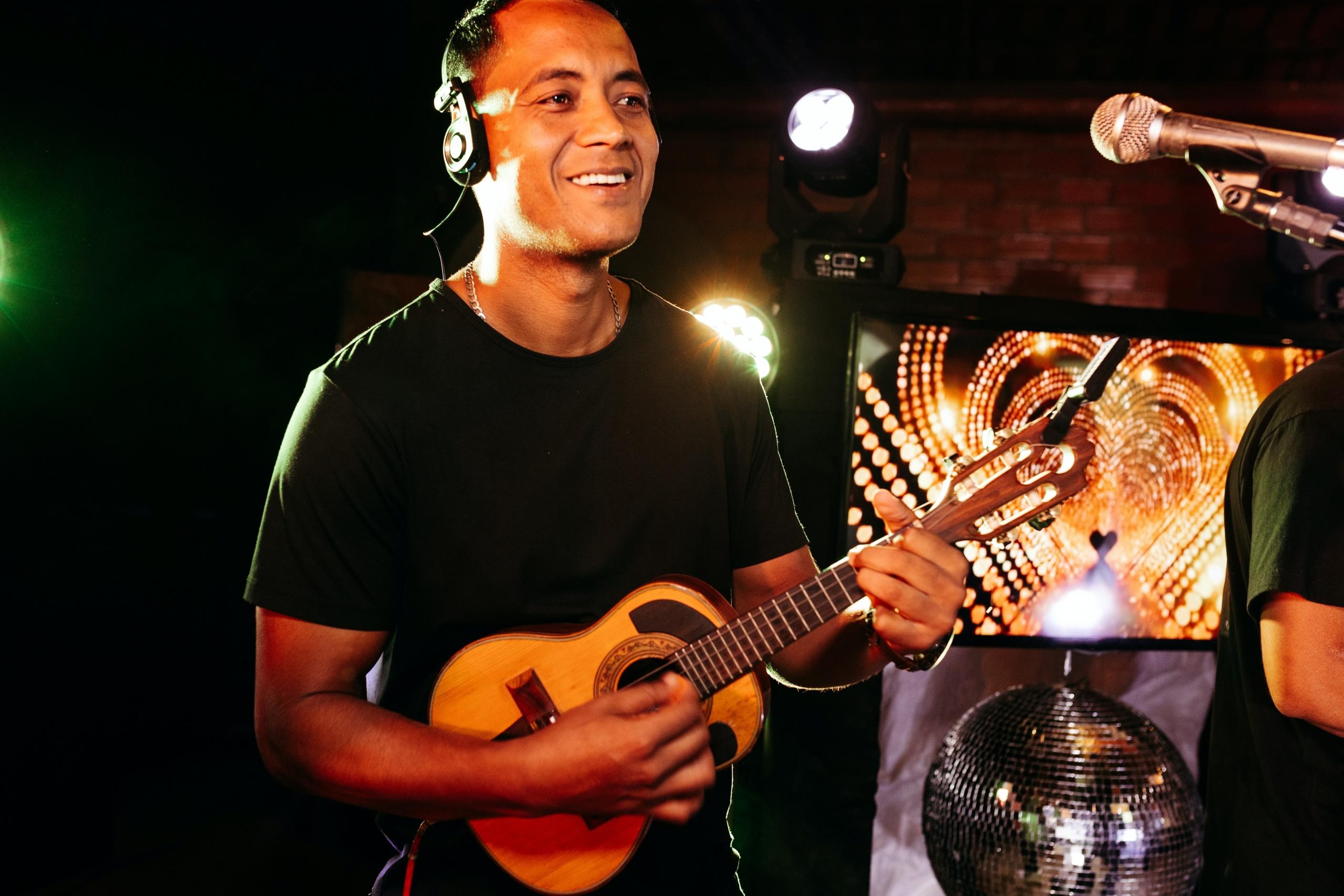 cantante de ukelele