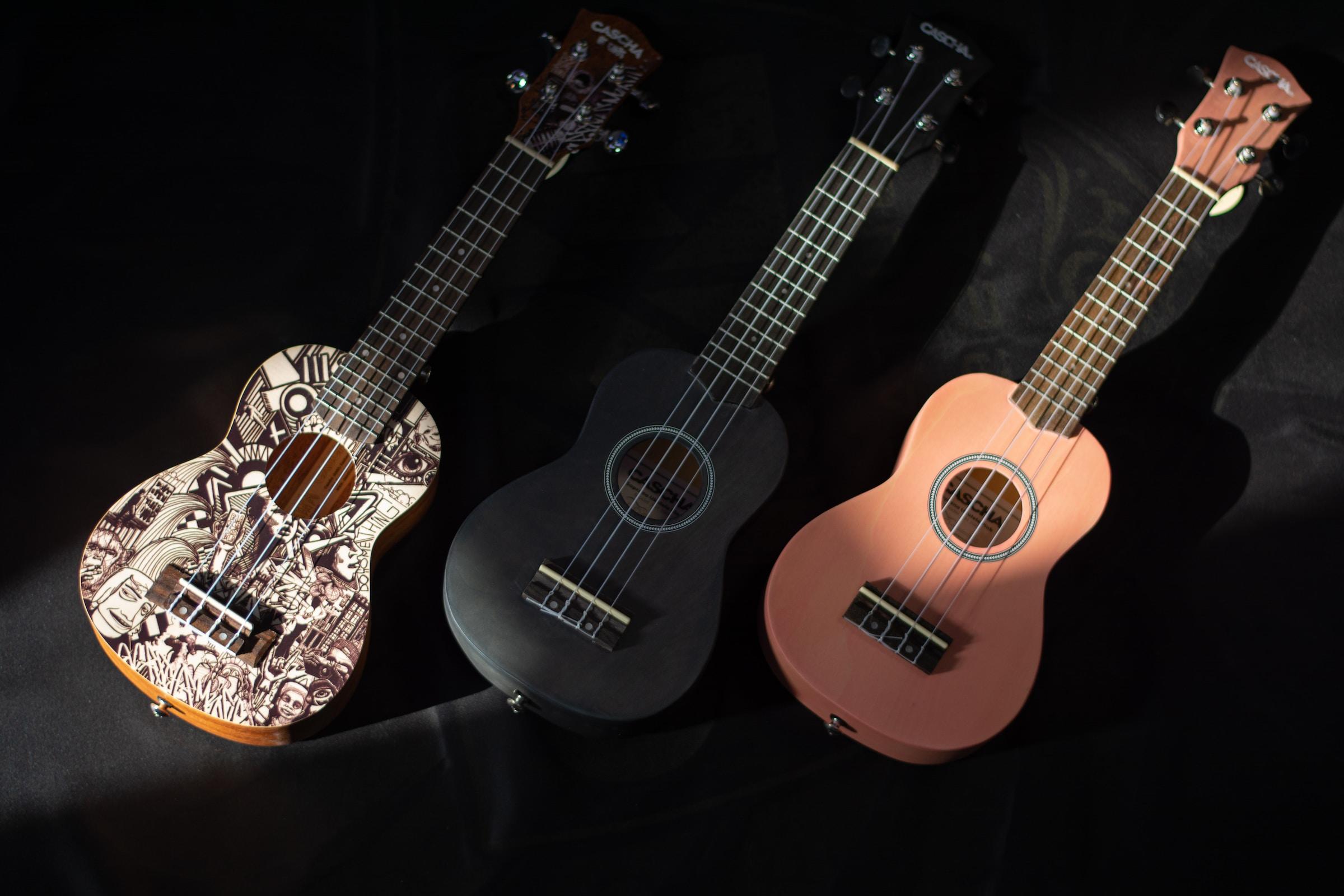 ukeleles