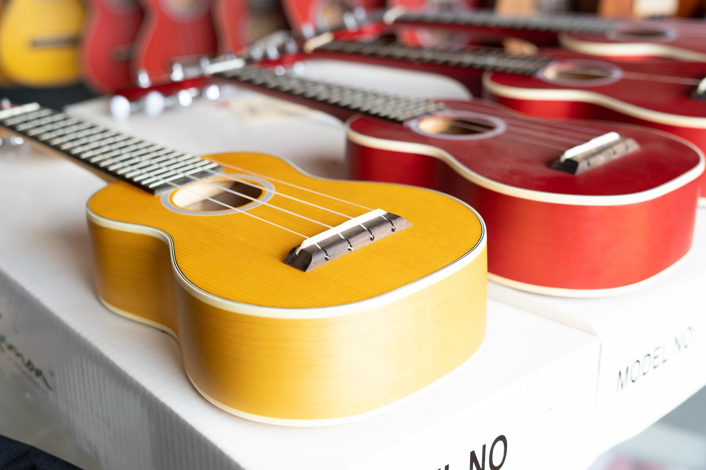 ukeleles