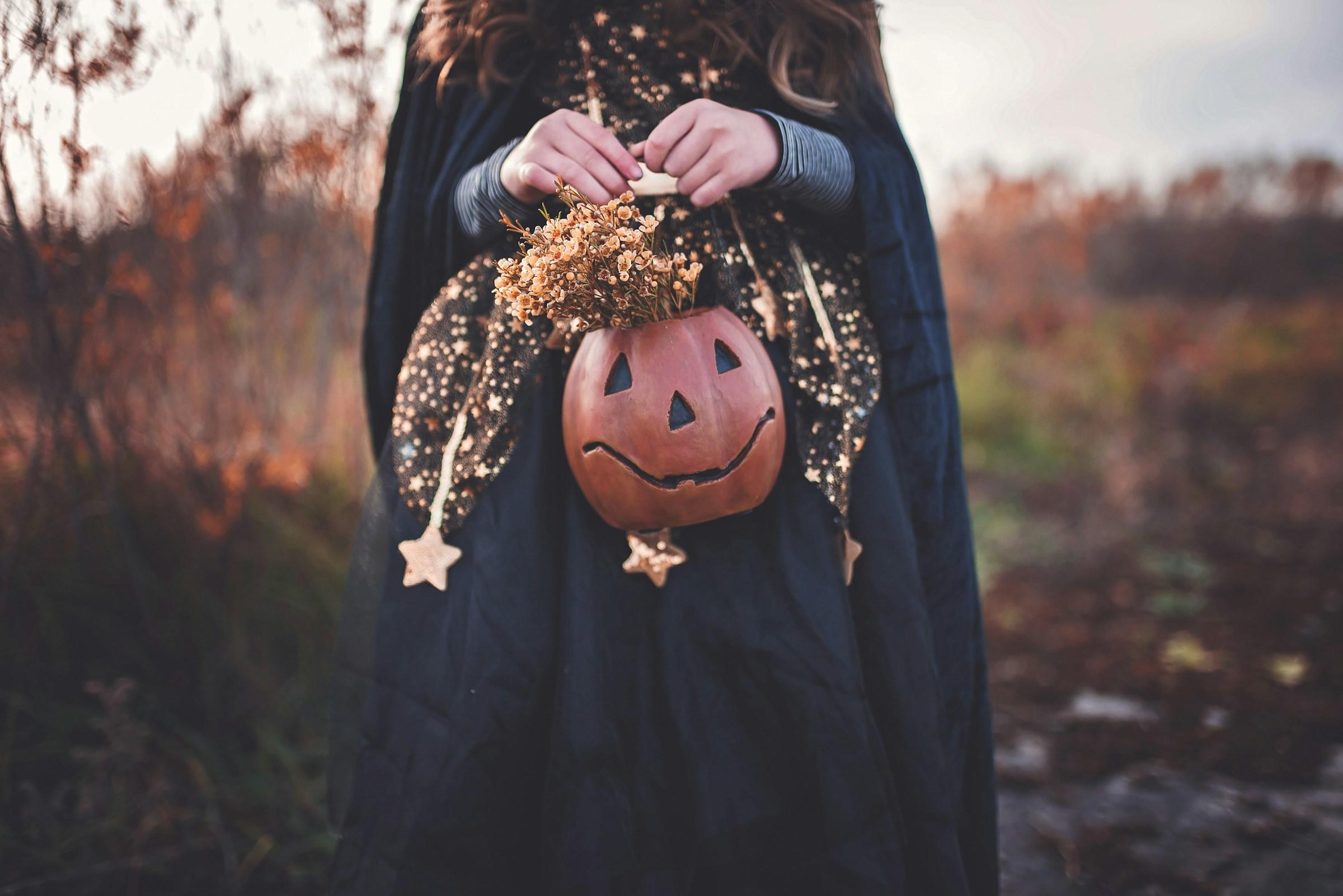 disfraz de halloween o Samhain