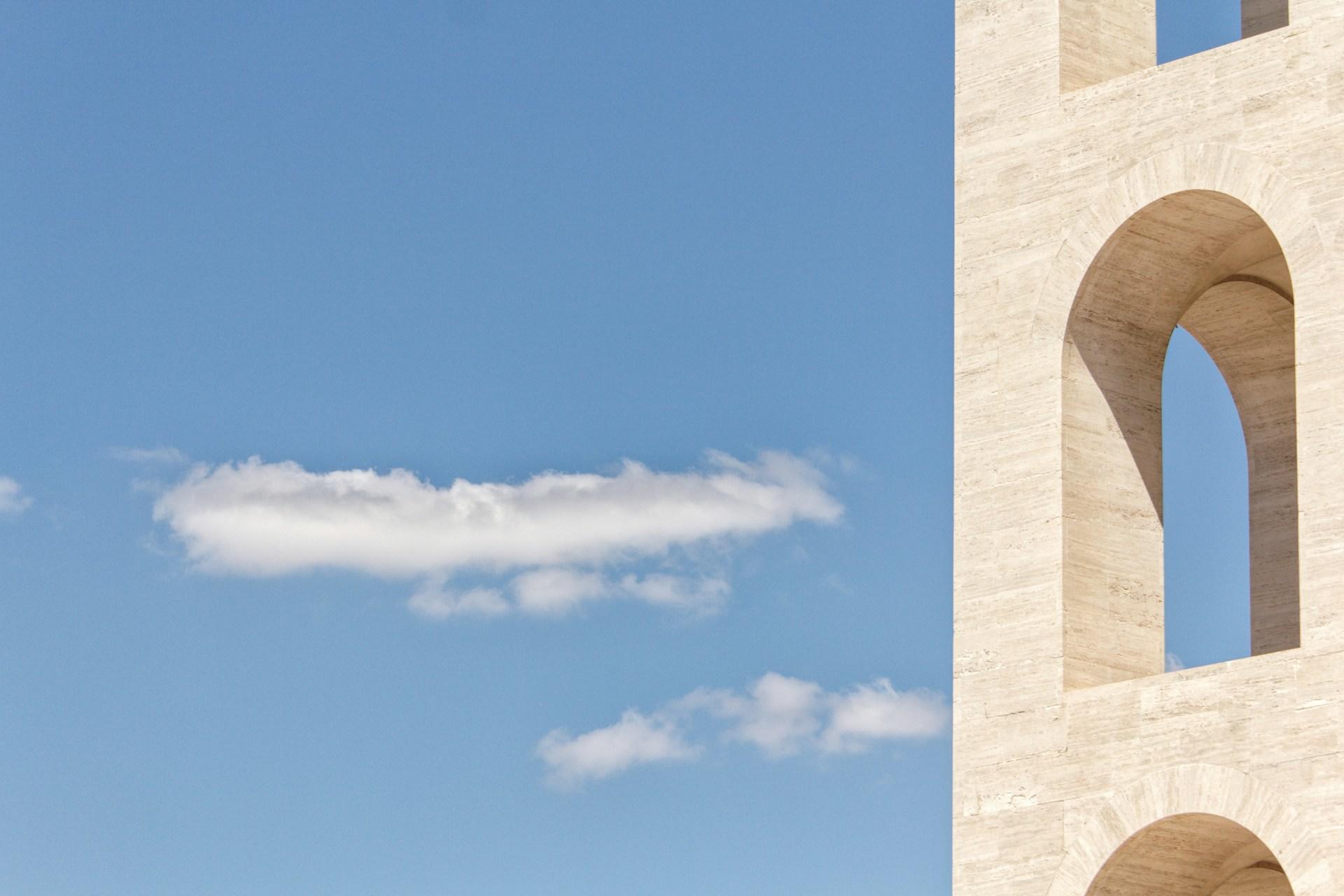 arquitectura en Roma, Italia