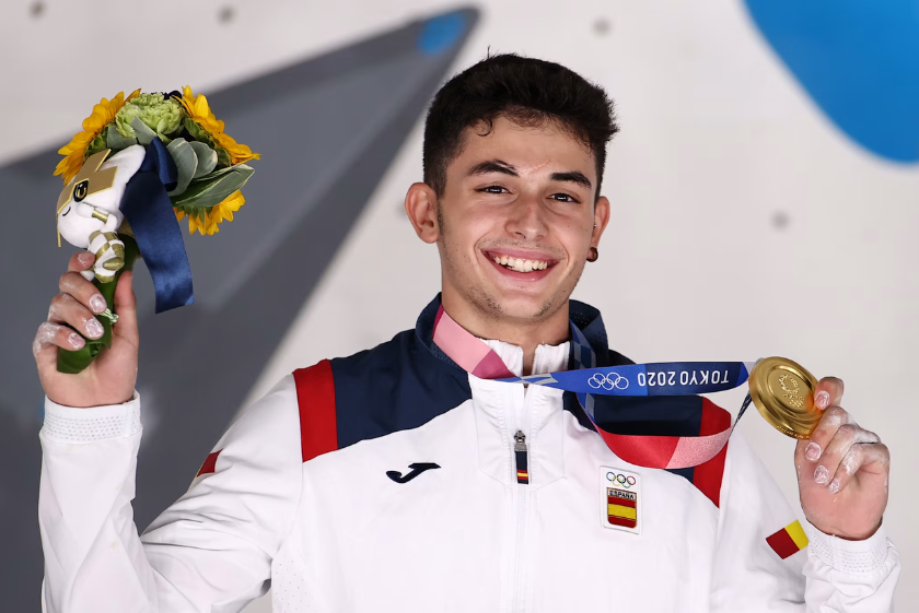 alberto gines sueña con ser el mejor escalador de la historia