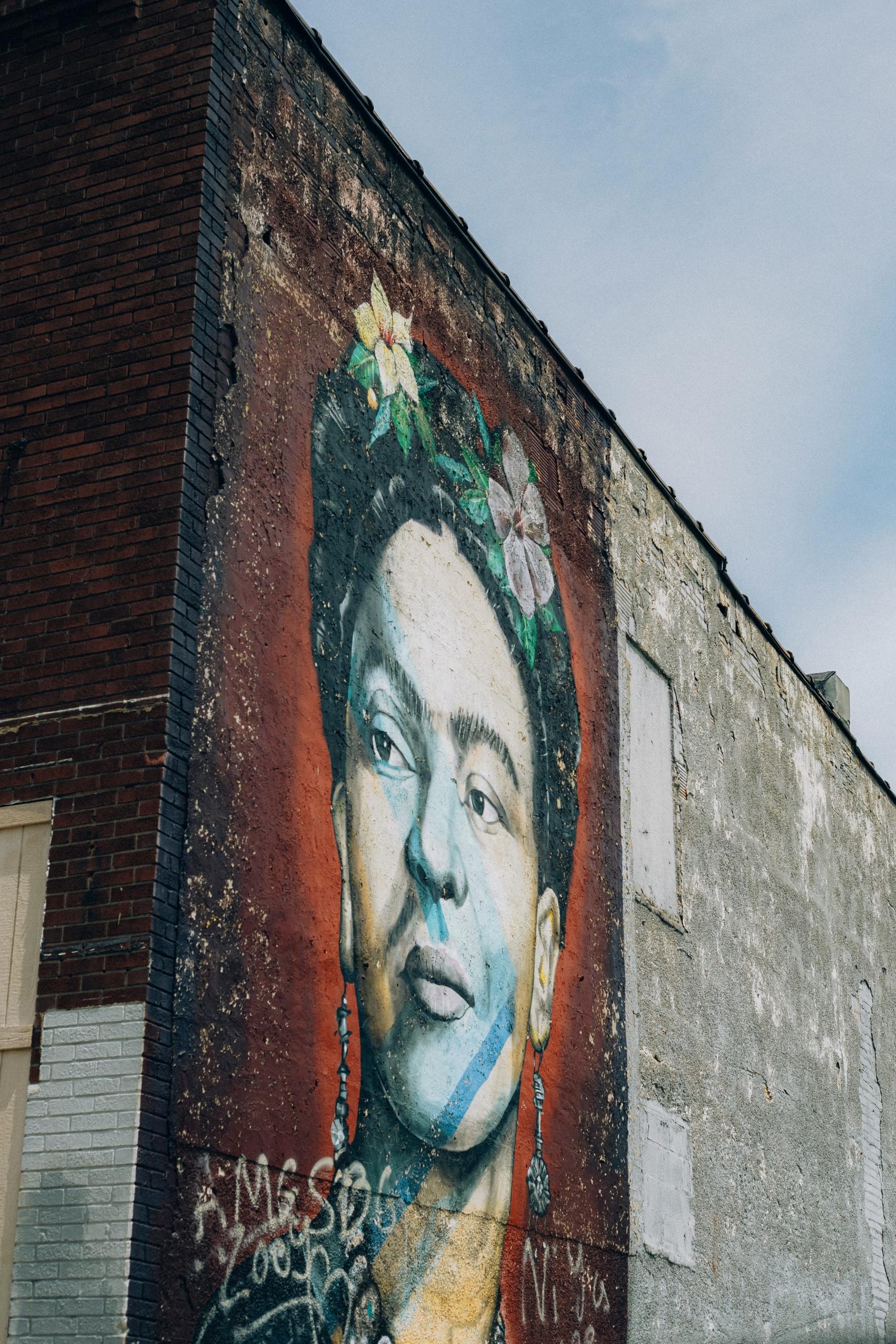 mural de frida kahlo