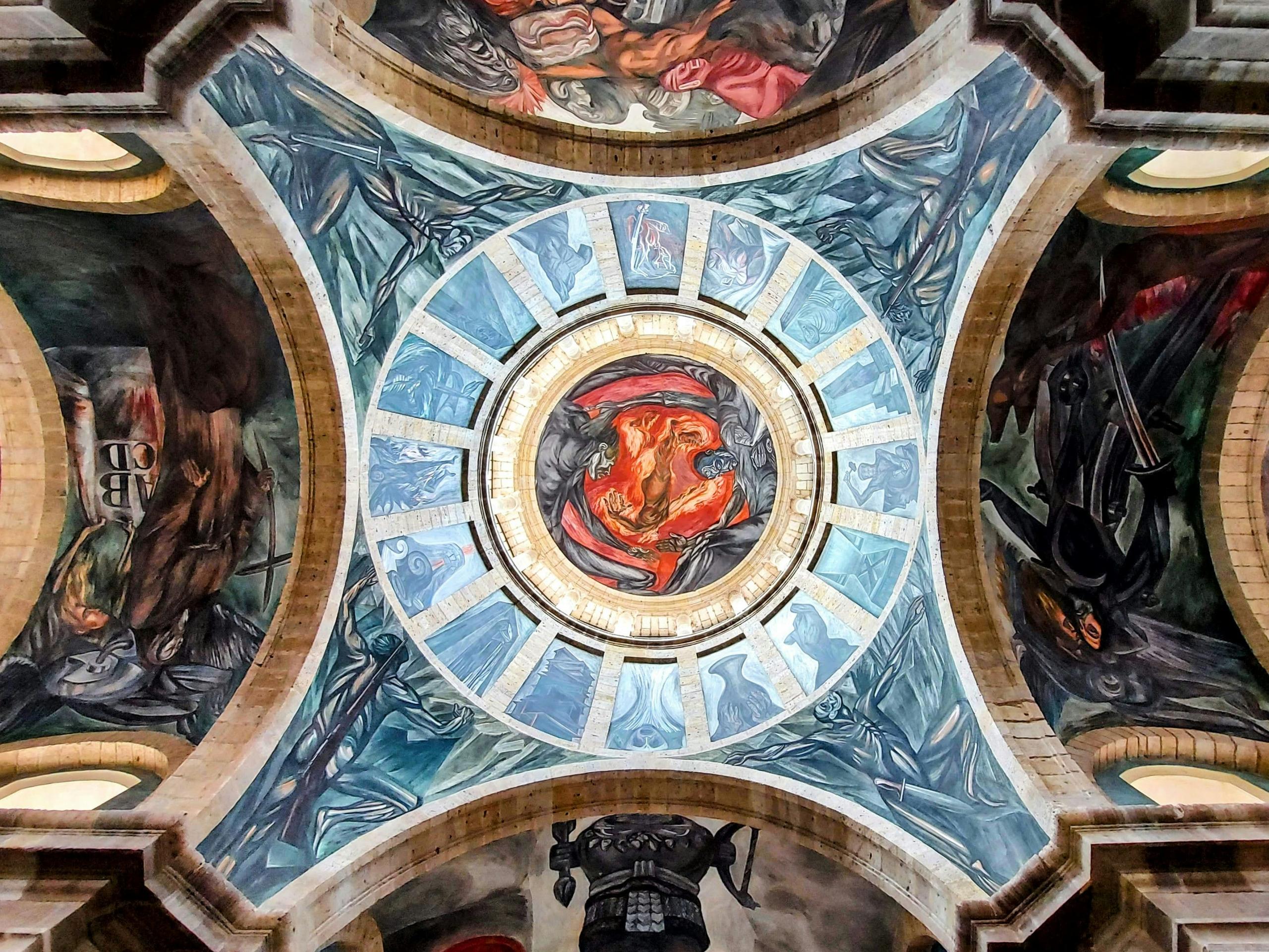 mural de Jose Clemente Orozco