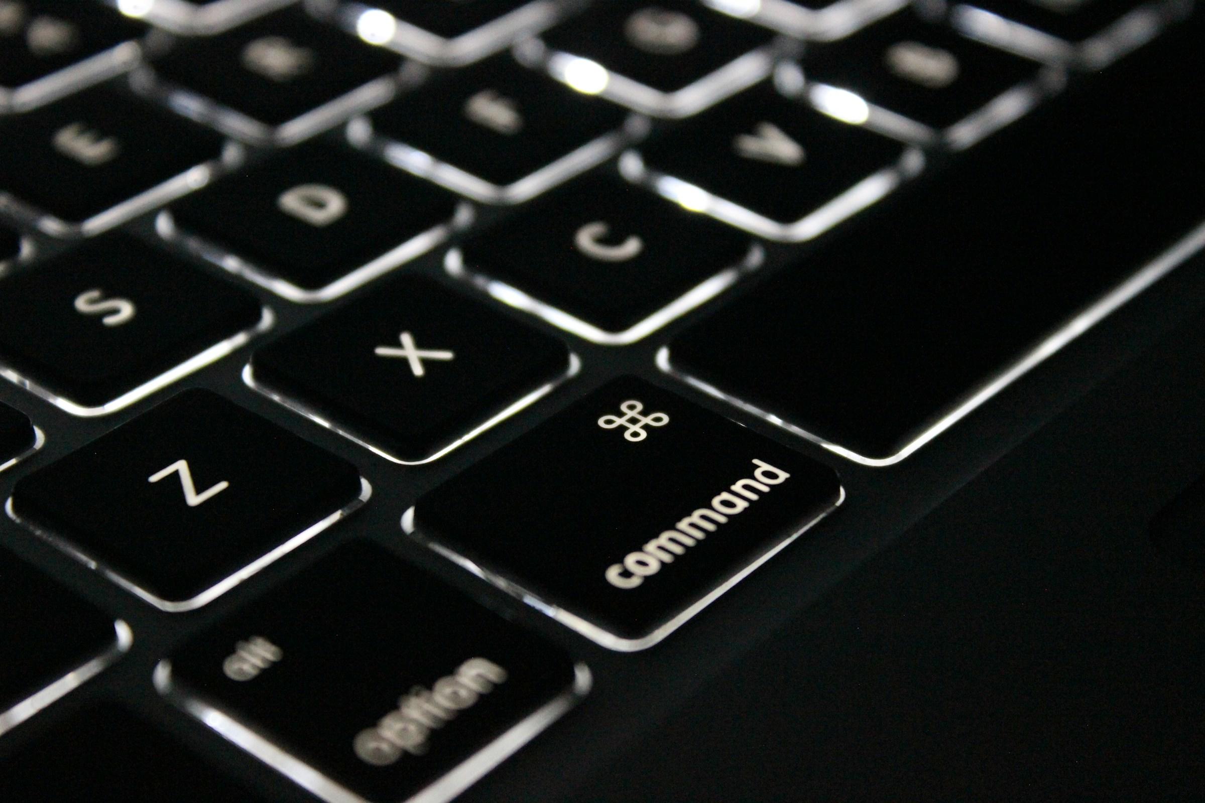 teclado ordenador comando