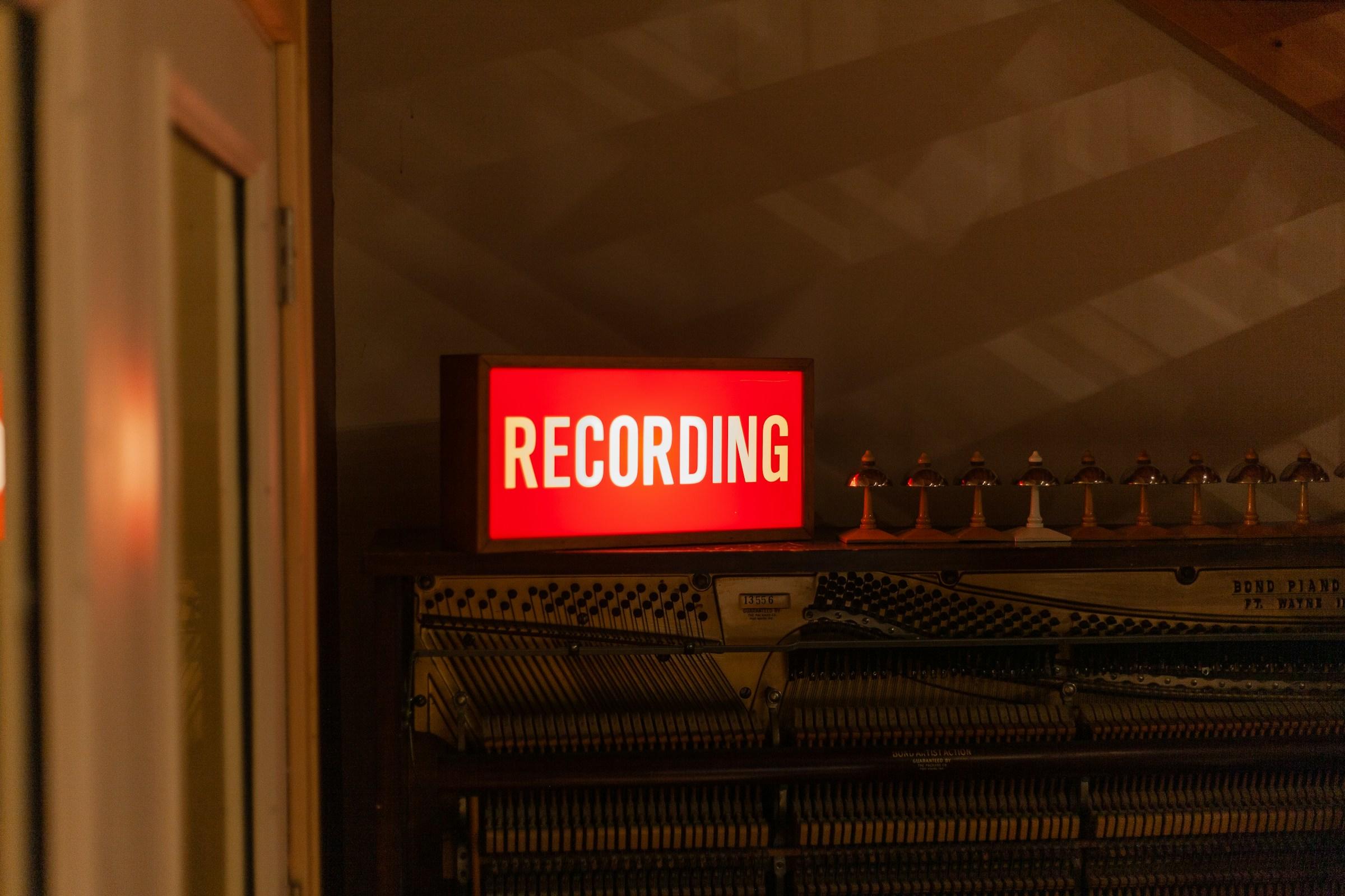 estudio de grabacion