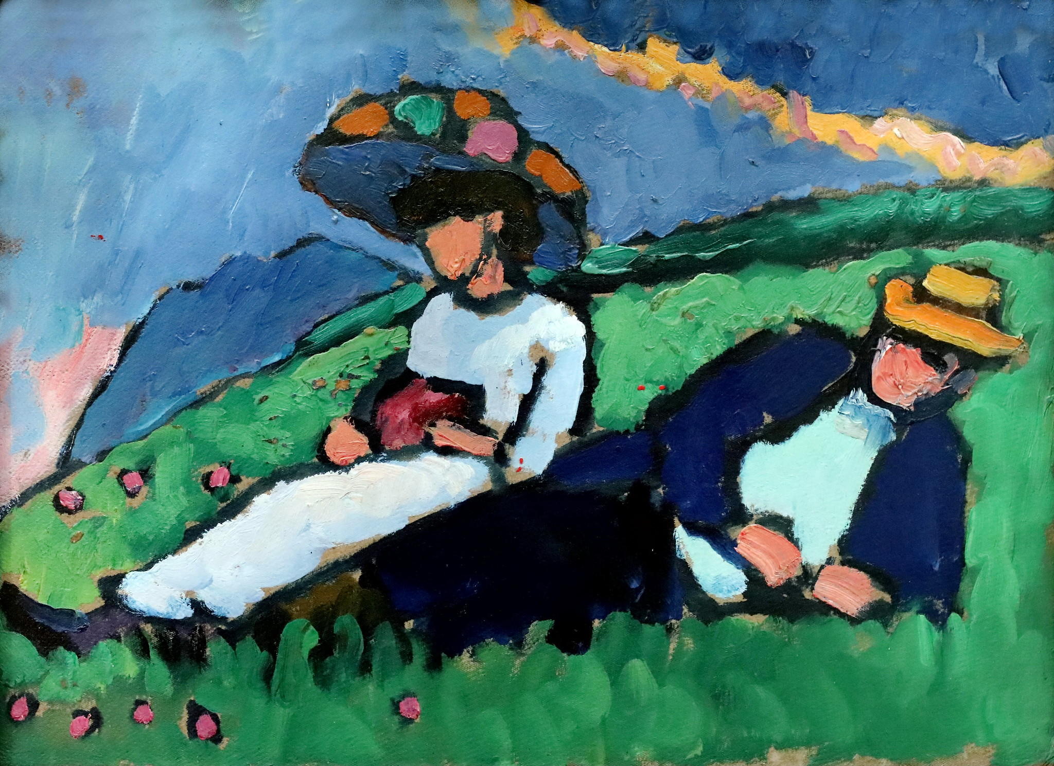 Jawlensky y Werefkin de Gabriele Münter 