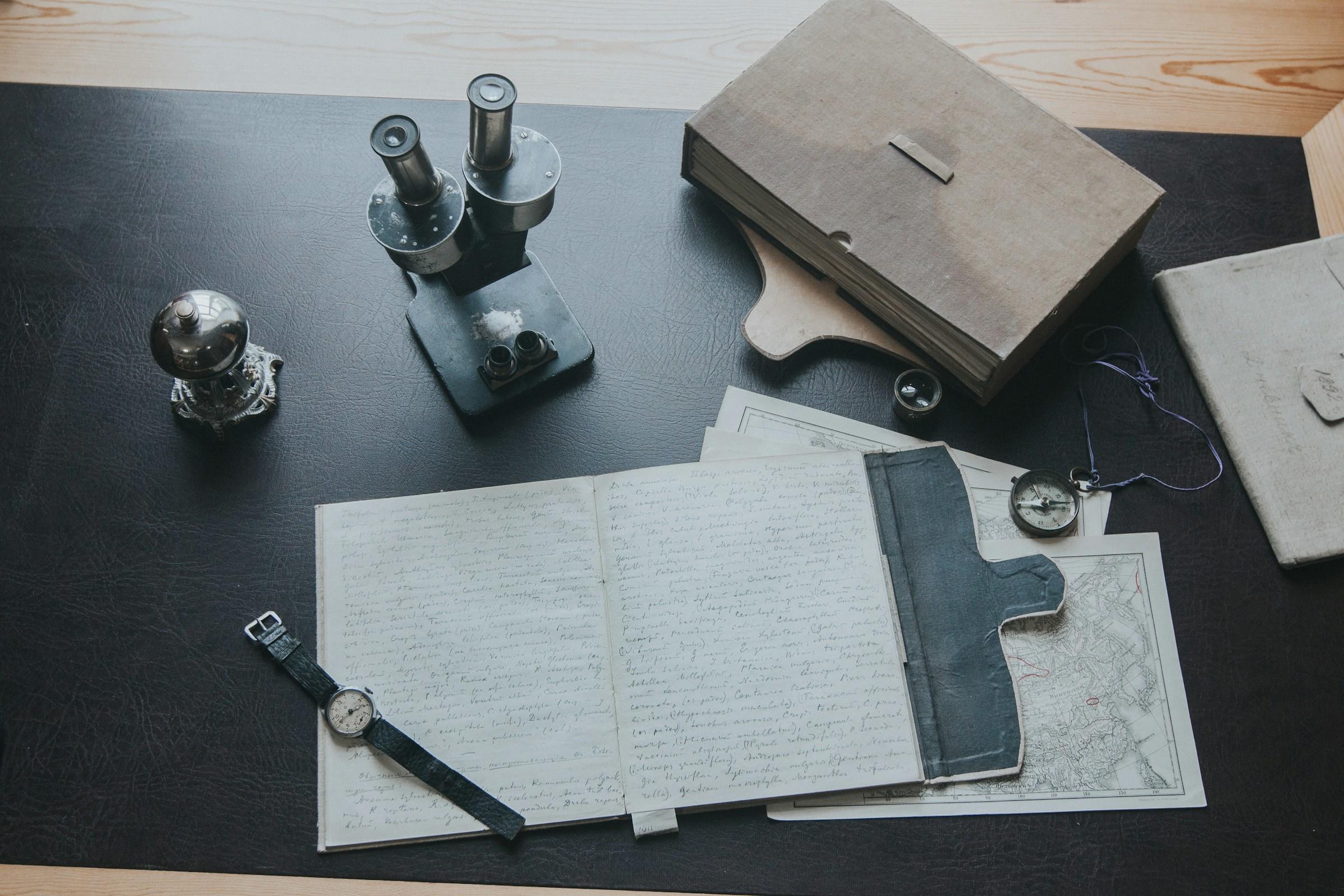 material de investigacion antiguo