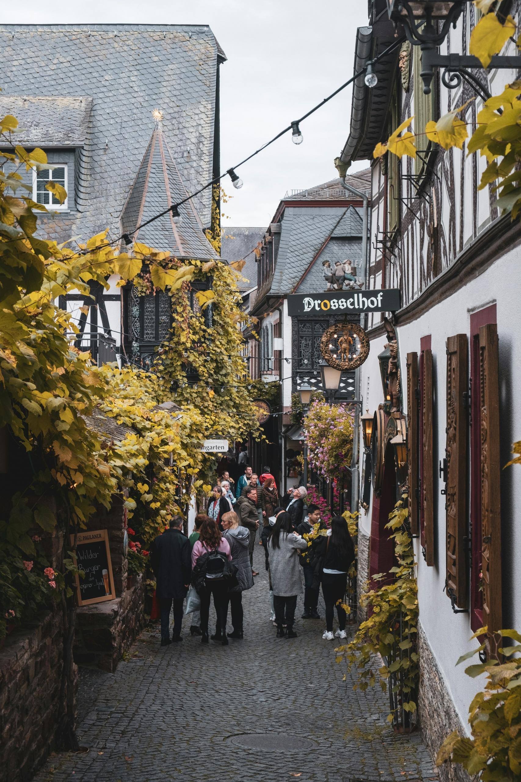 callejon en Rüdesheim