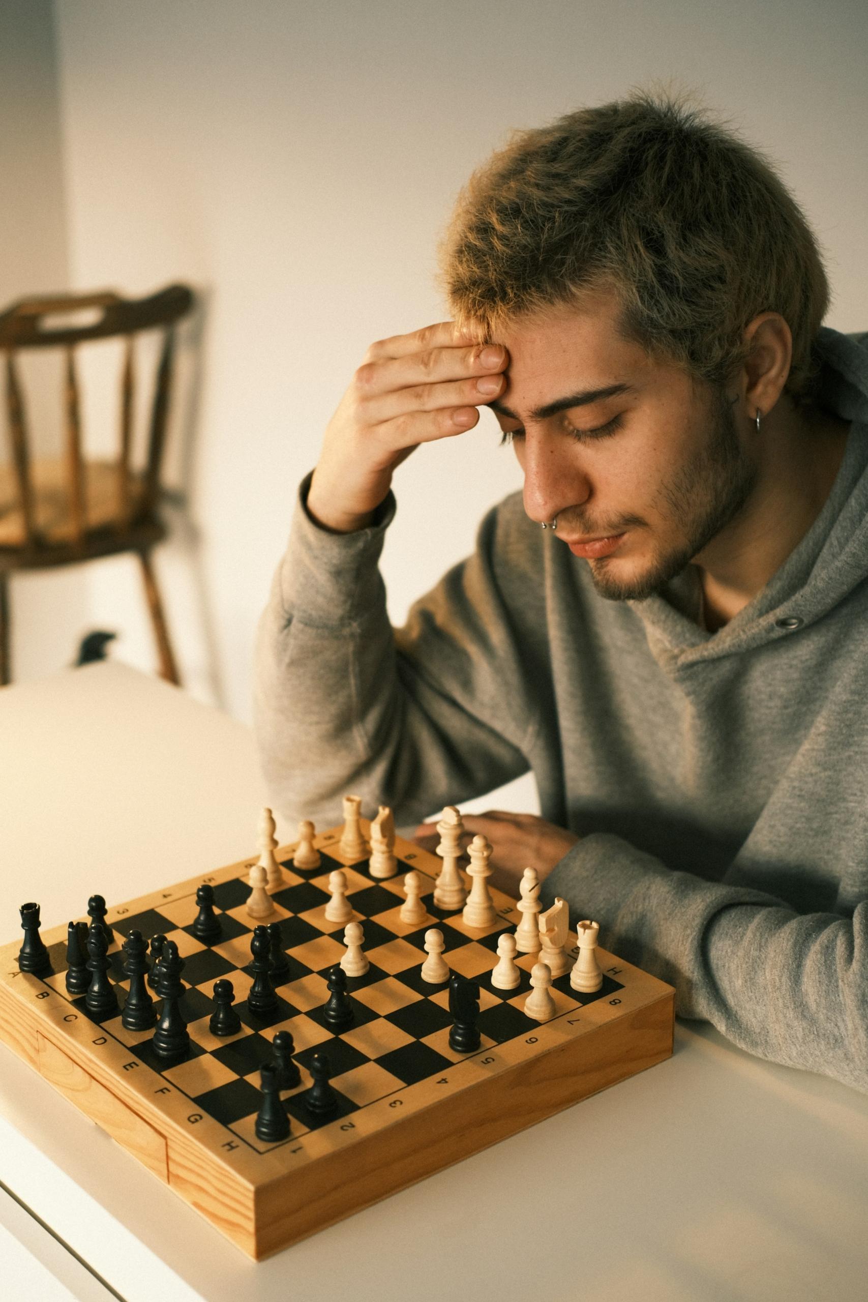 jugador de ajedrez