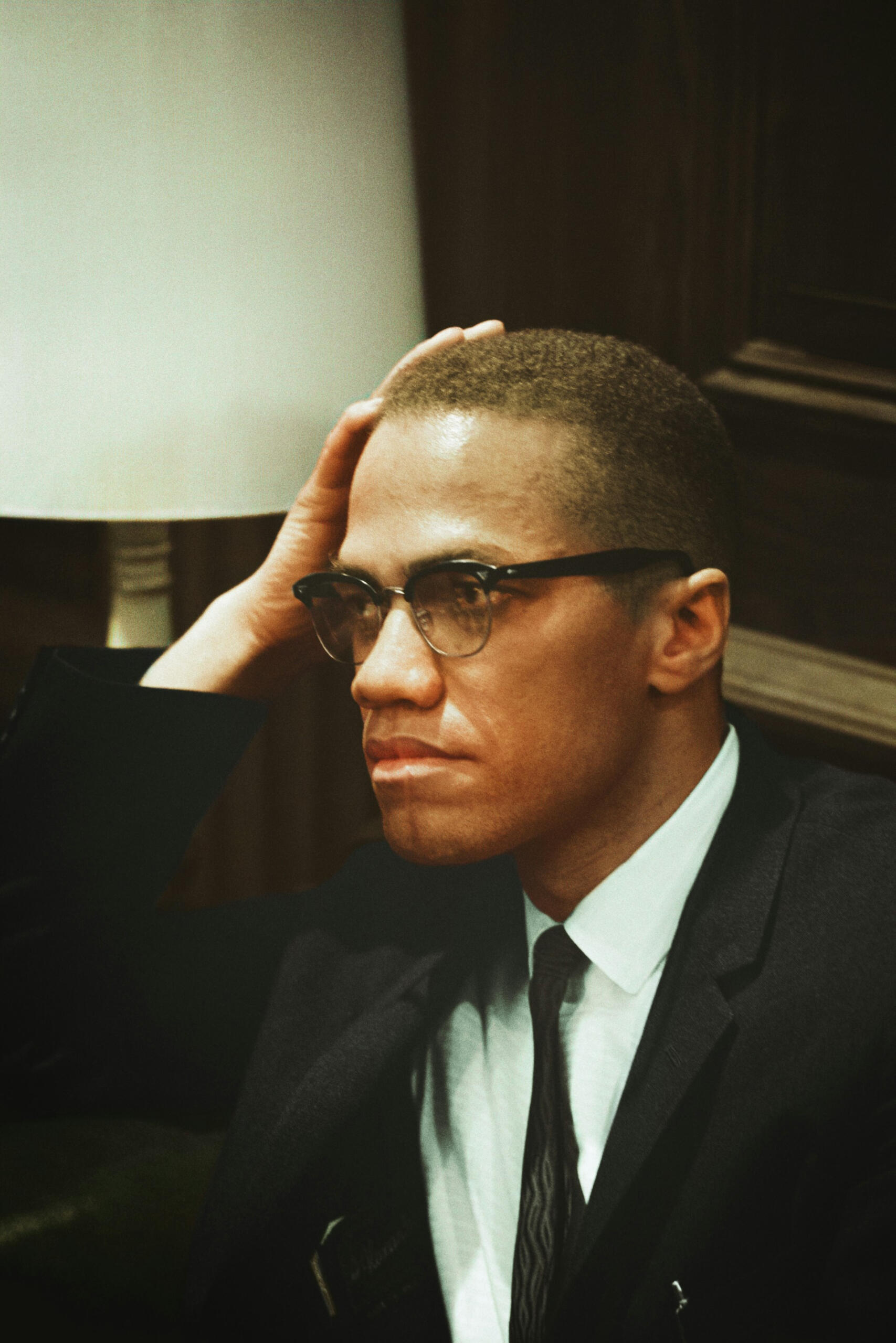 Retrato de Malcolm X