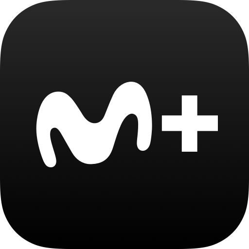 Un logotipo cuadrado negro con una «m» minúscula estilizada en blanco seguida de un signo más. El diseño es elegante y moderno, y transmite sencillez.