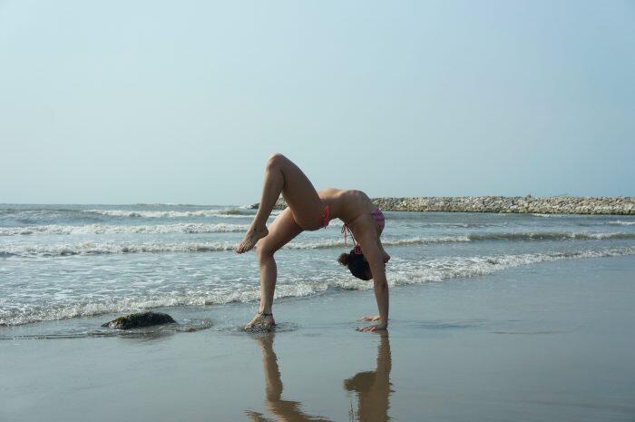 Con el arco conseguirás un brazos fuertes.