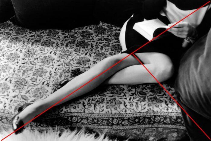 Triángulos áureos en fotografía.