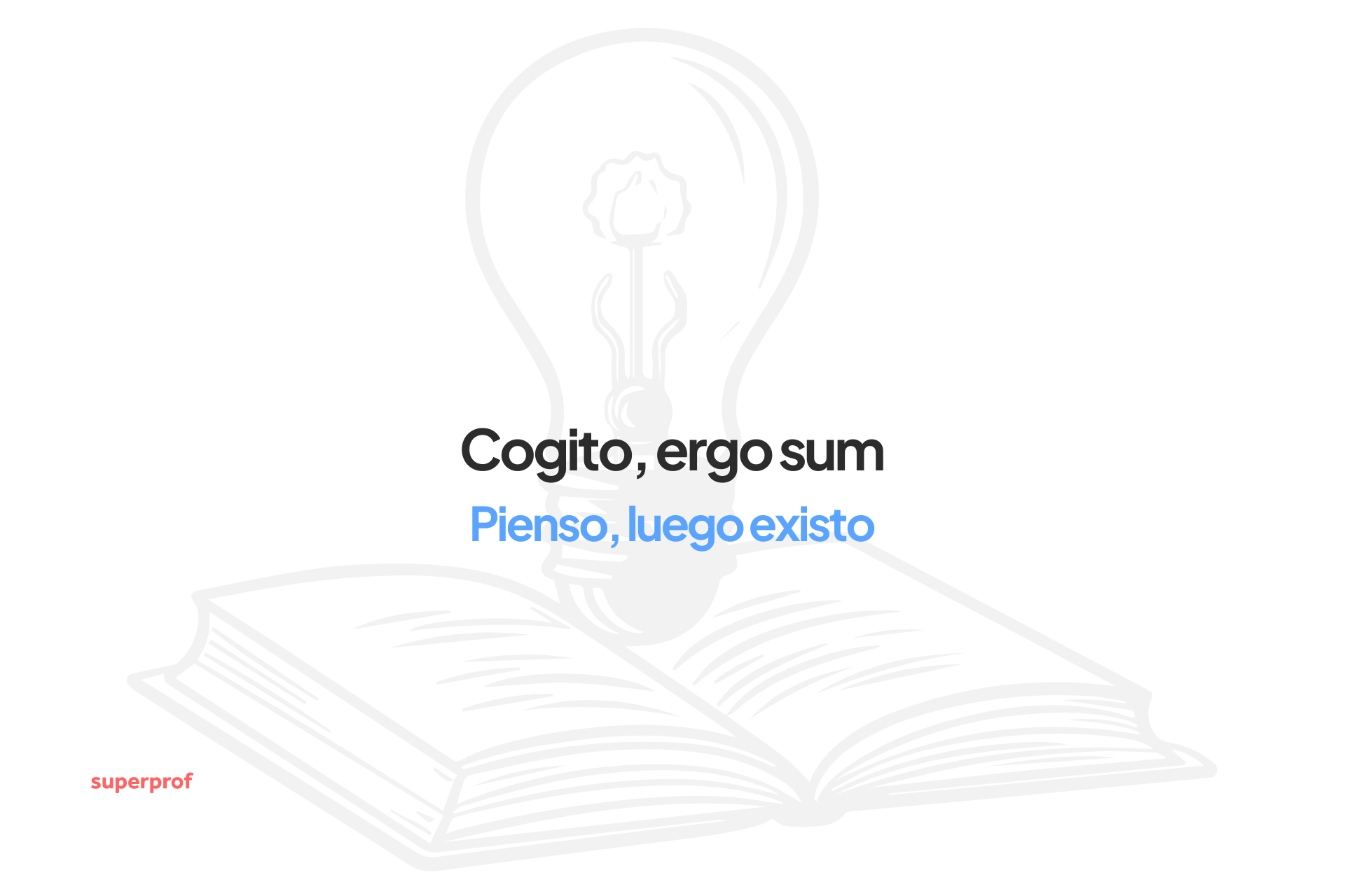 Imagen con la frase "cogito argum sum pena judicar", que refleja una reflexión filosófica sobre el juicio y el pensamiento.