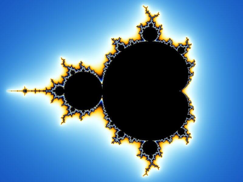 Foto del conjunto de Mandelbrot.