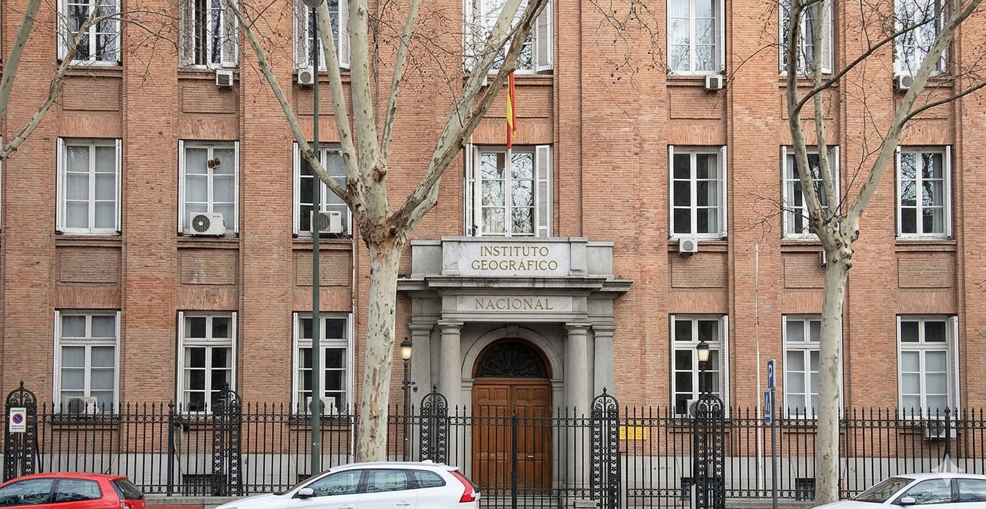 El Instituto Geográfico Nacional fue creado por allá por el siglo XIX.