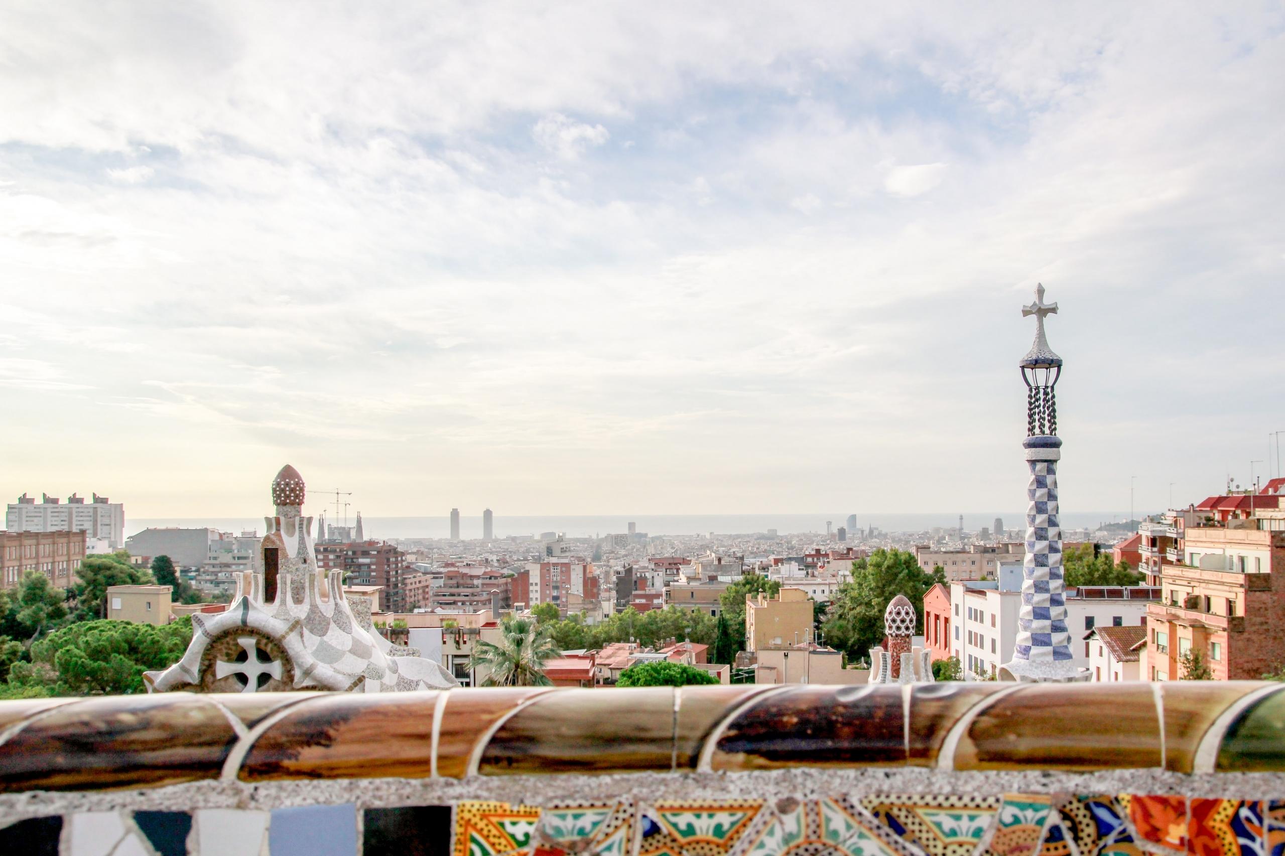 Maisema Barcelonassa