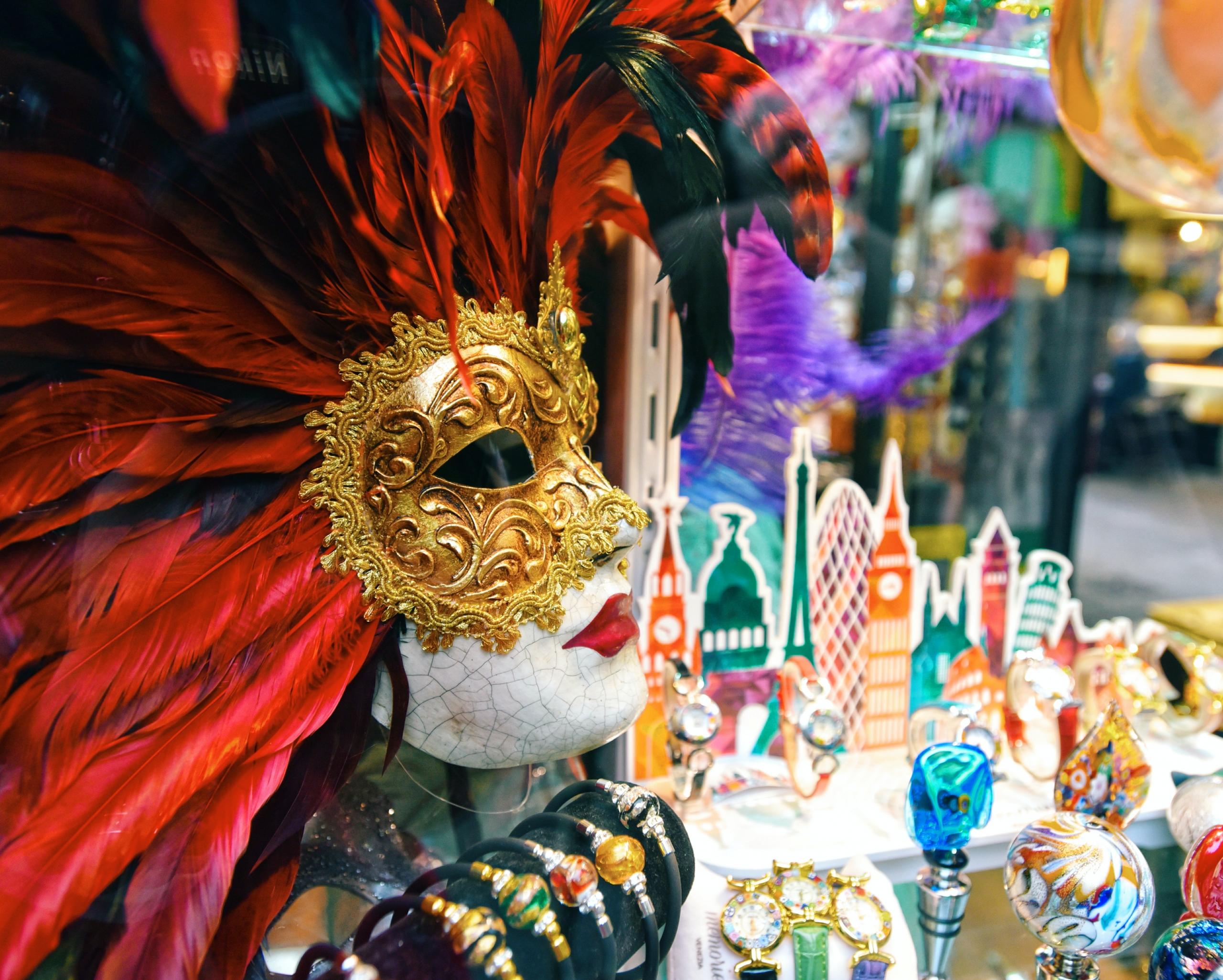 Mardi gras -maski.