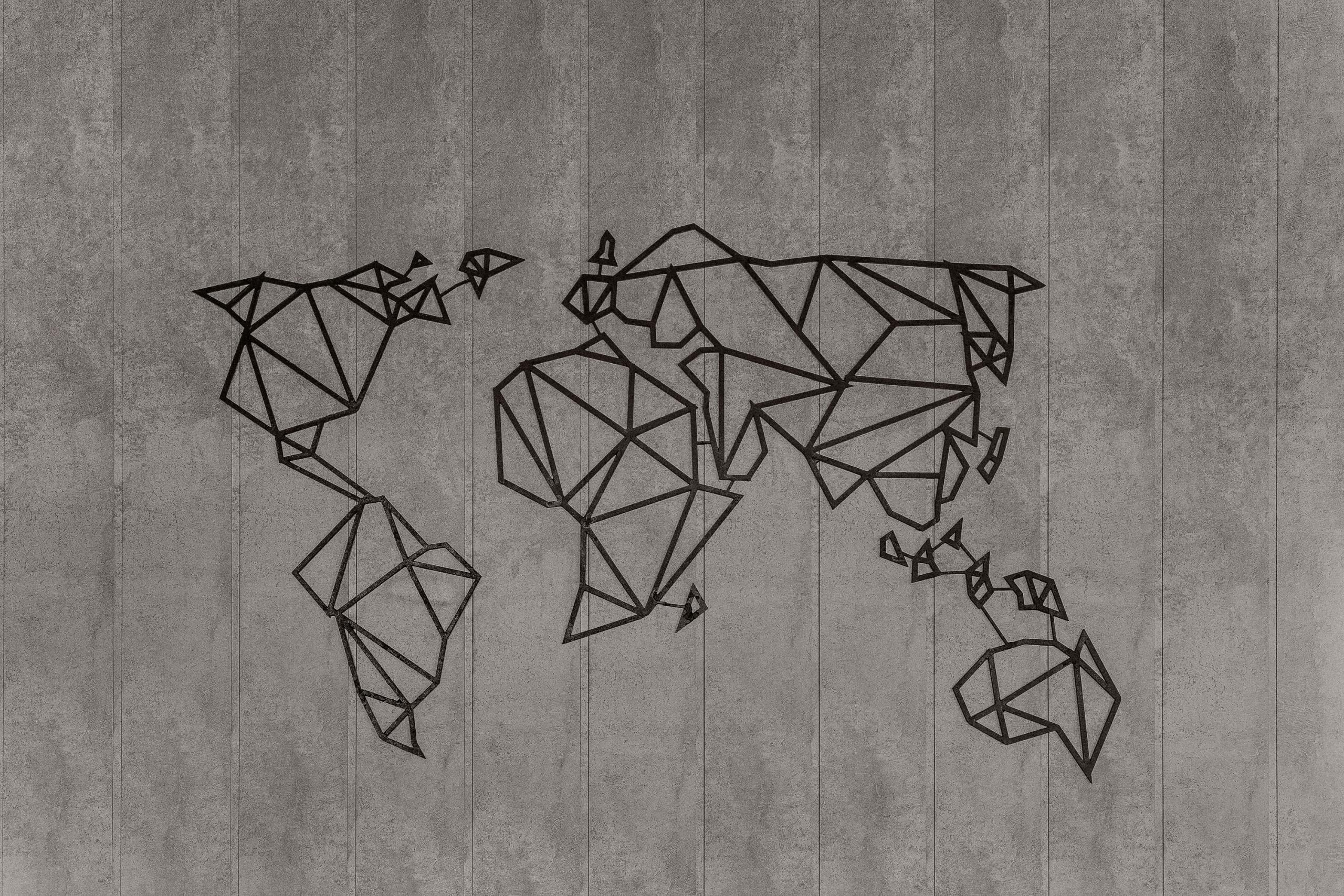 Geometrinen kartta Maasta