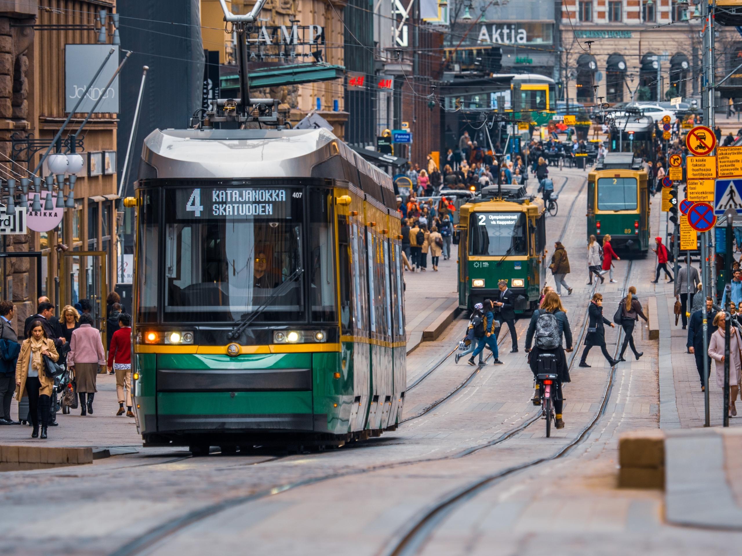 Helsingin katukuvaa