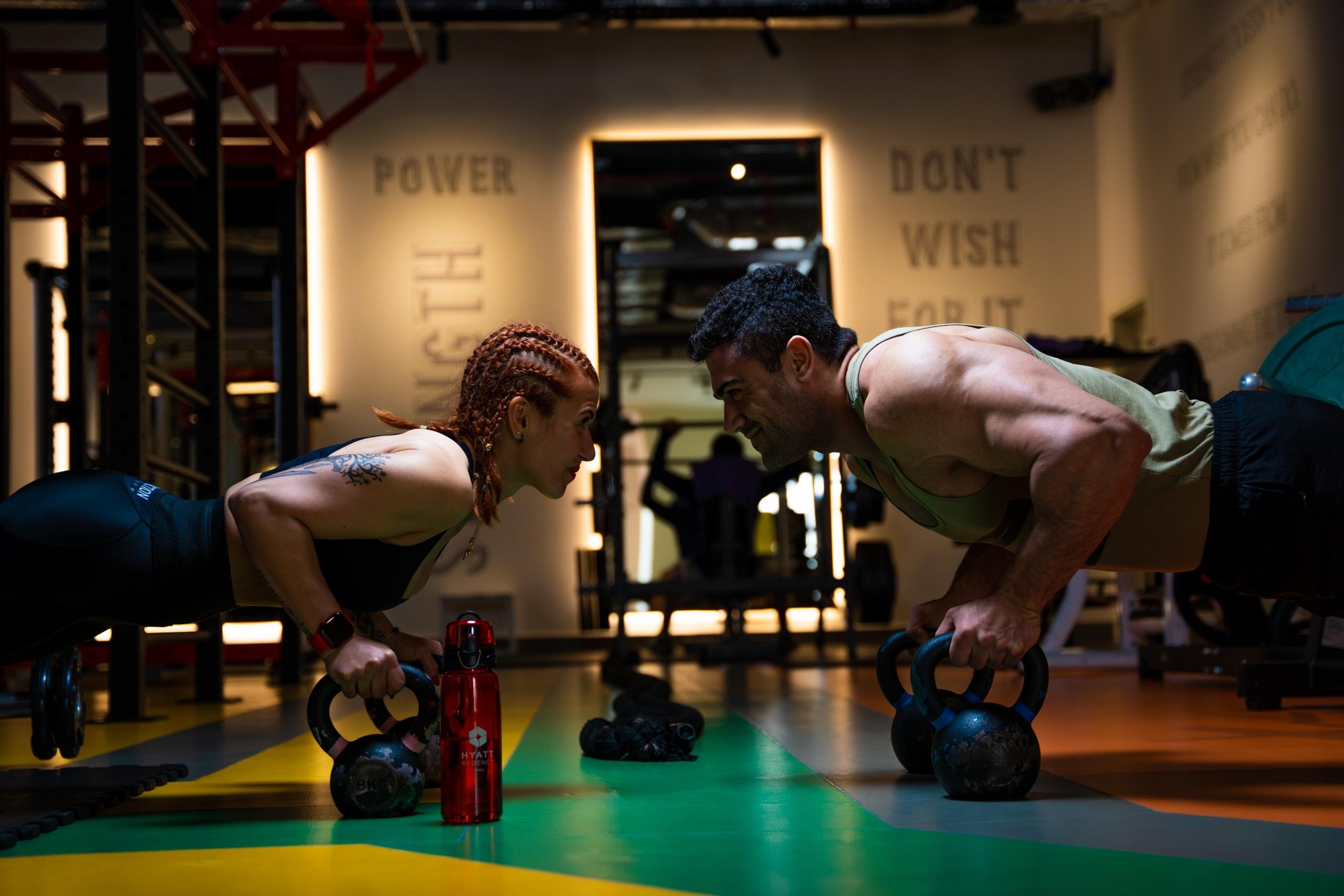 Crosstraining harjoittelu salilla